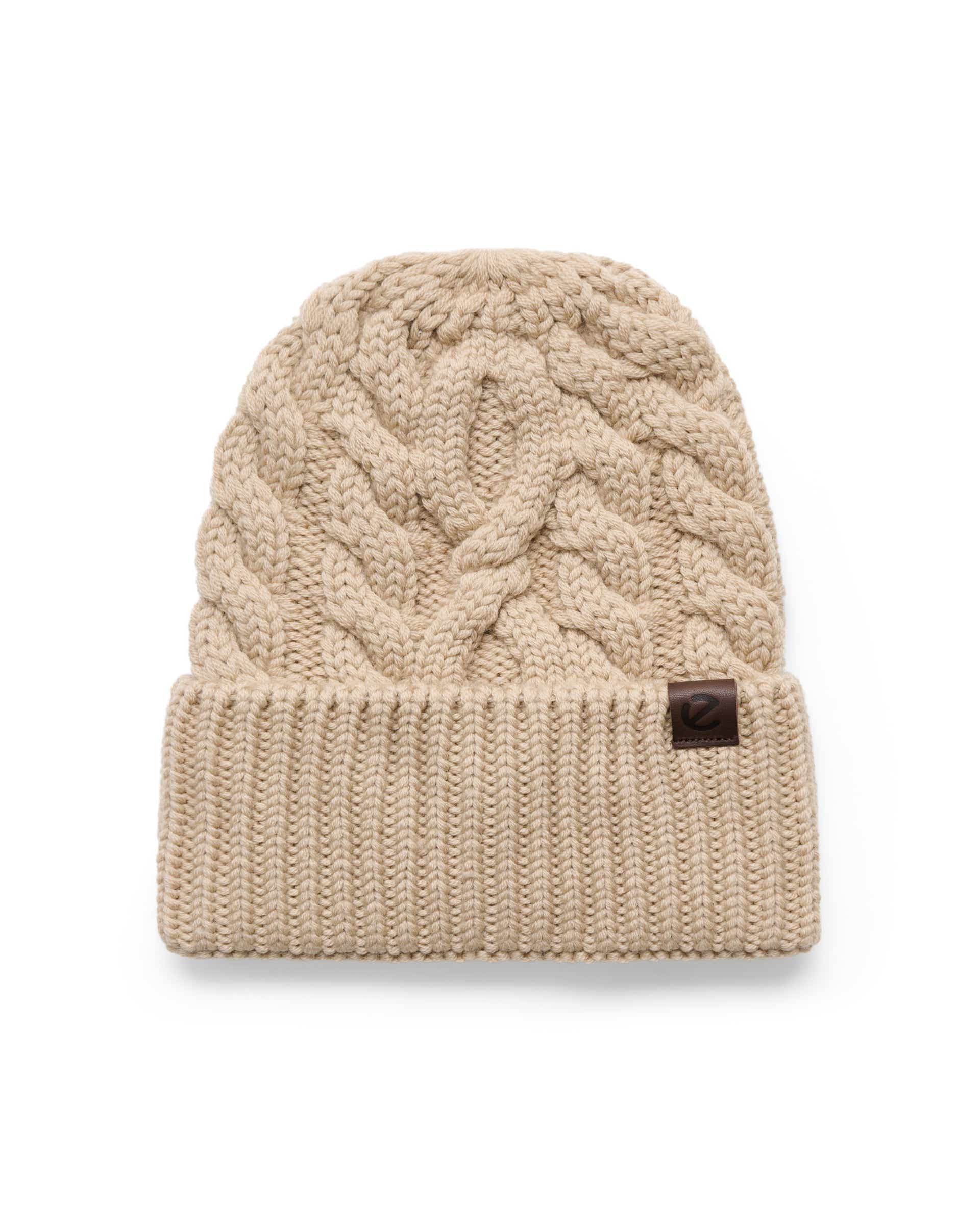 ECCO® Beanie Damen Mütze - Braun - Main