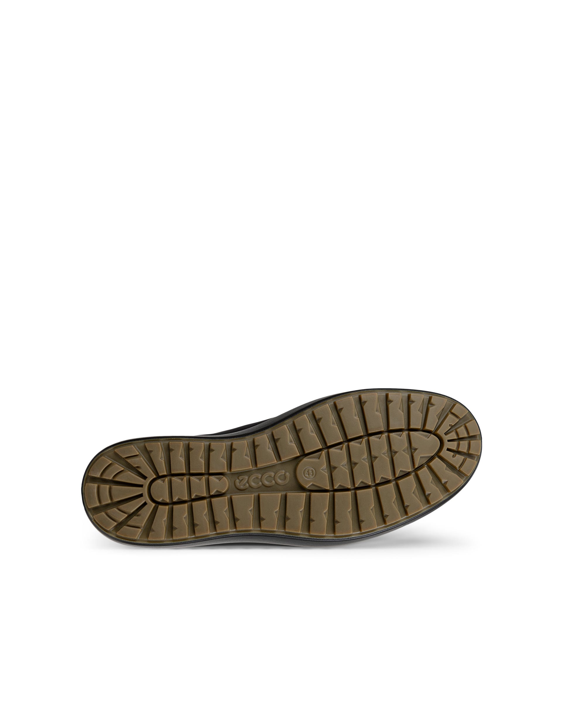 ECCO® Soft 7 Tred sko i vandtæt i nubuck til herrer - Sort - Sole