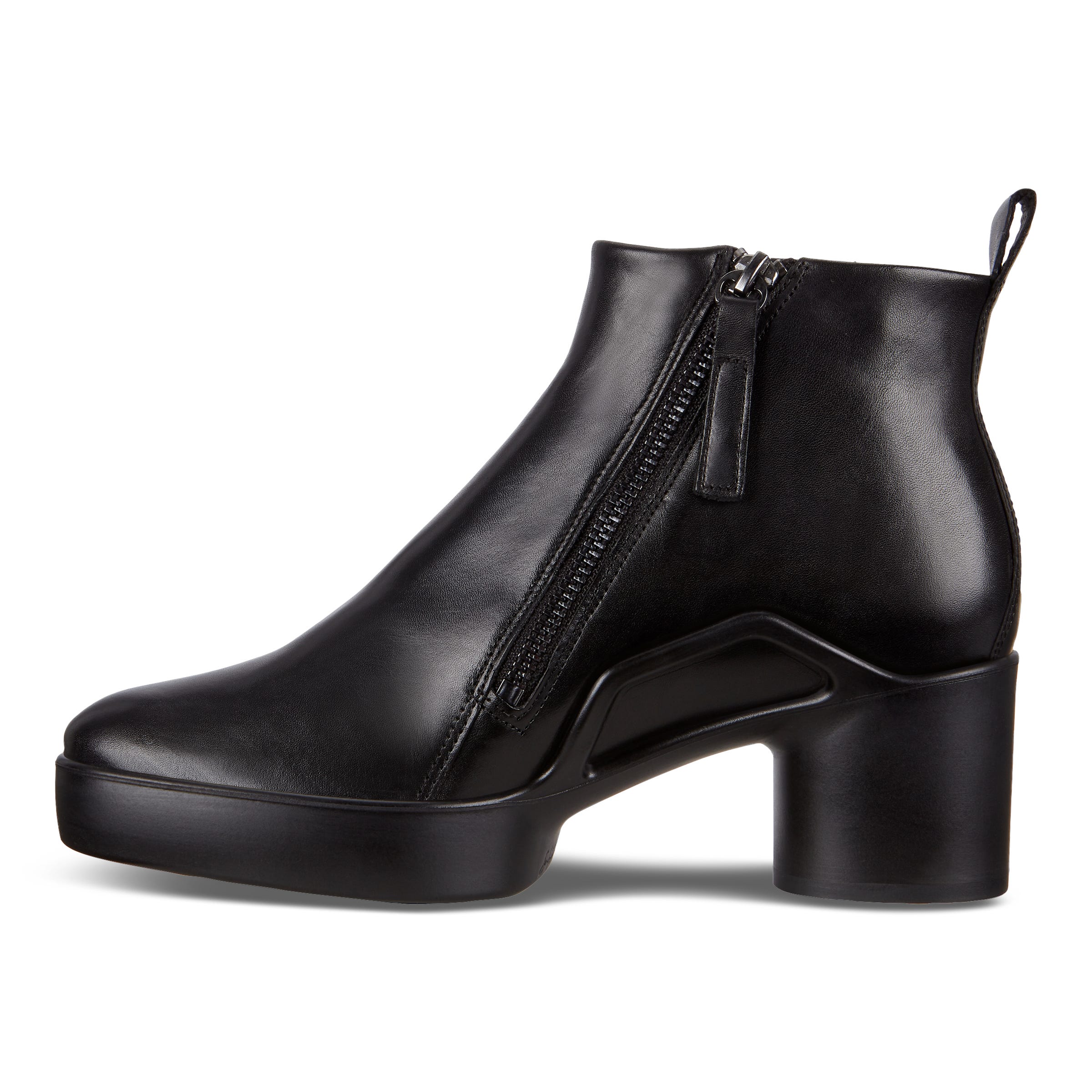 ECCO Shape Sculpted Motion 35 ウィメンズ レザーアンクルブーツ - ブラック - Inside