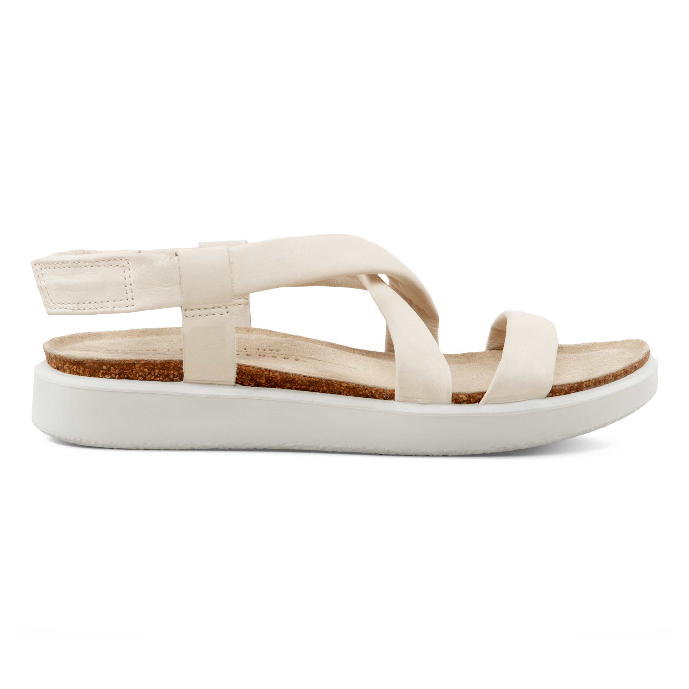 ECCO Corksphere Women's Sandal - Beige - Outside