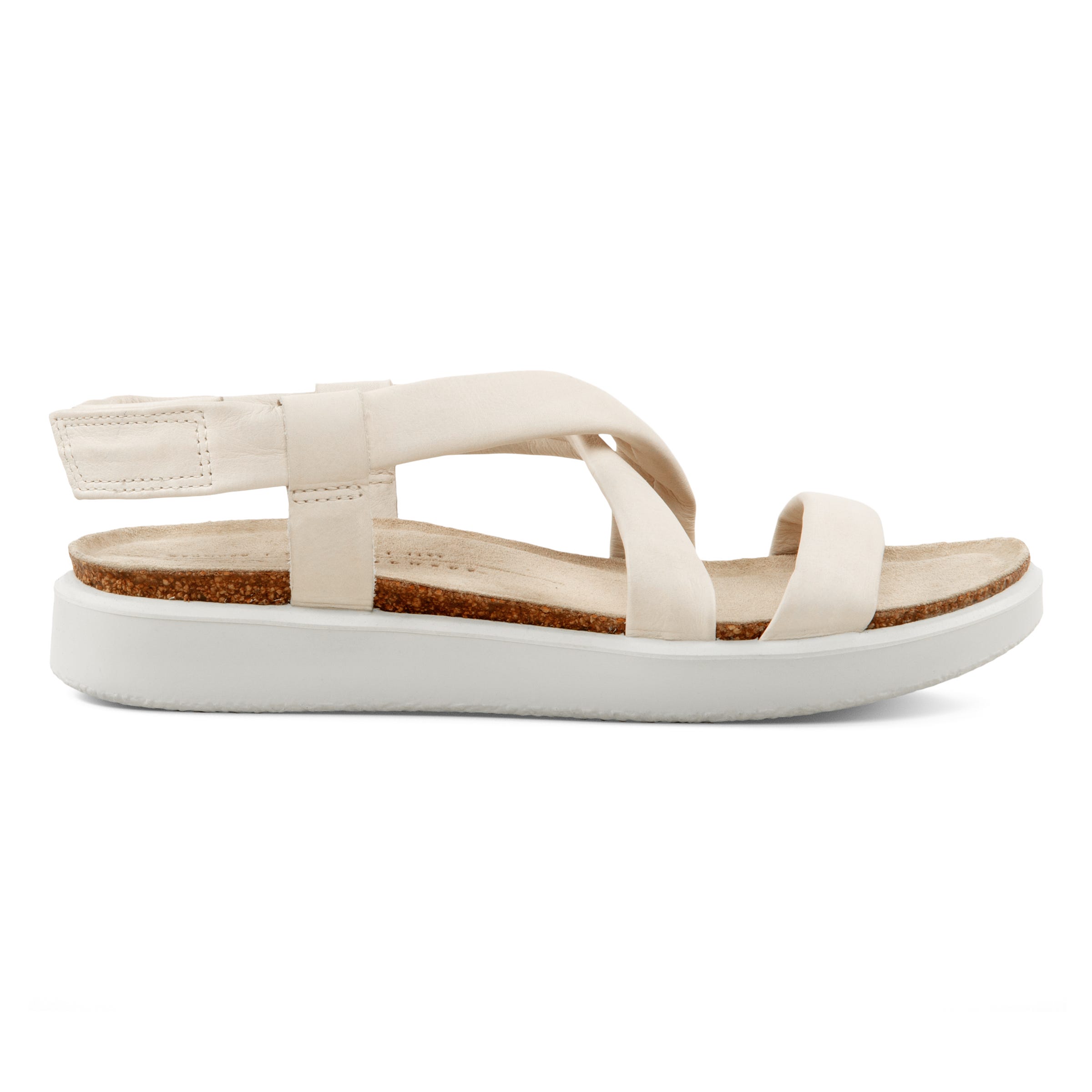 ECCO Corksphere Women's Sandal - Beige - Outside