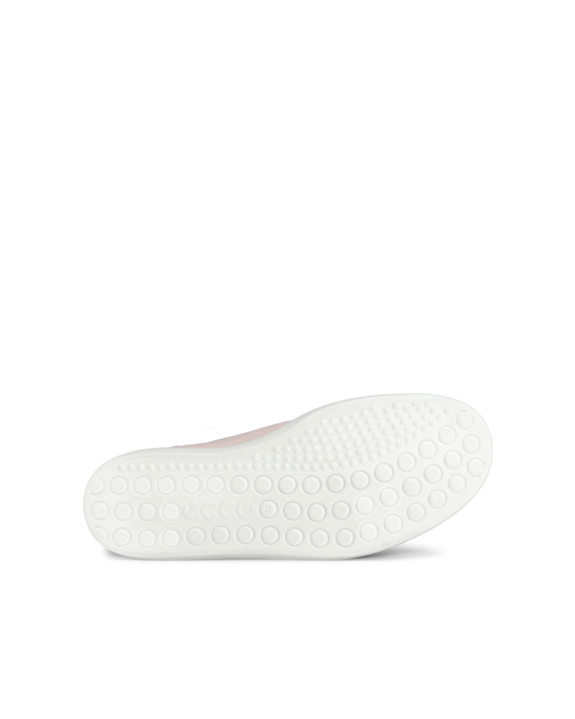 Ženski slip-on čevlji iz nubuk usnja ECCO® CLASSIC SNEAKER - Rožnata - Outside