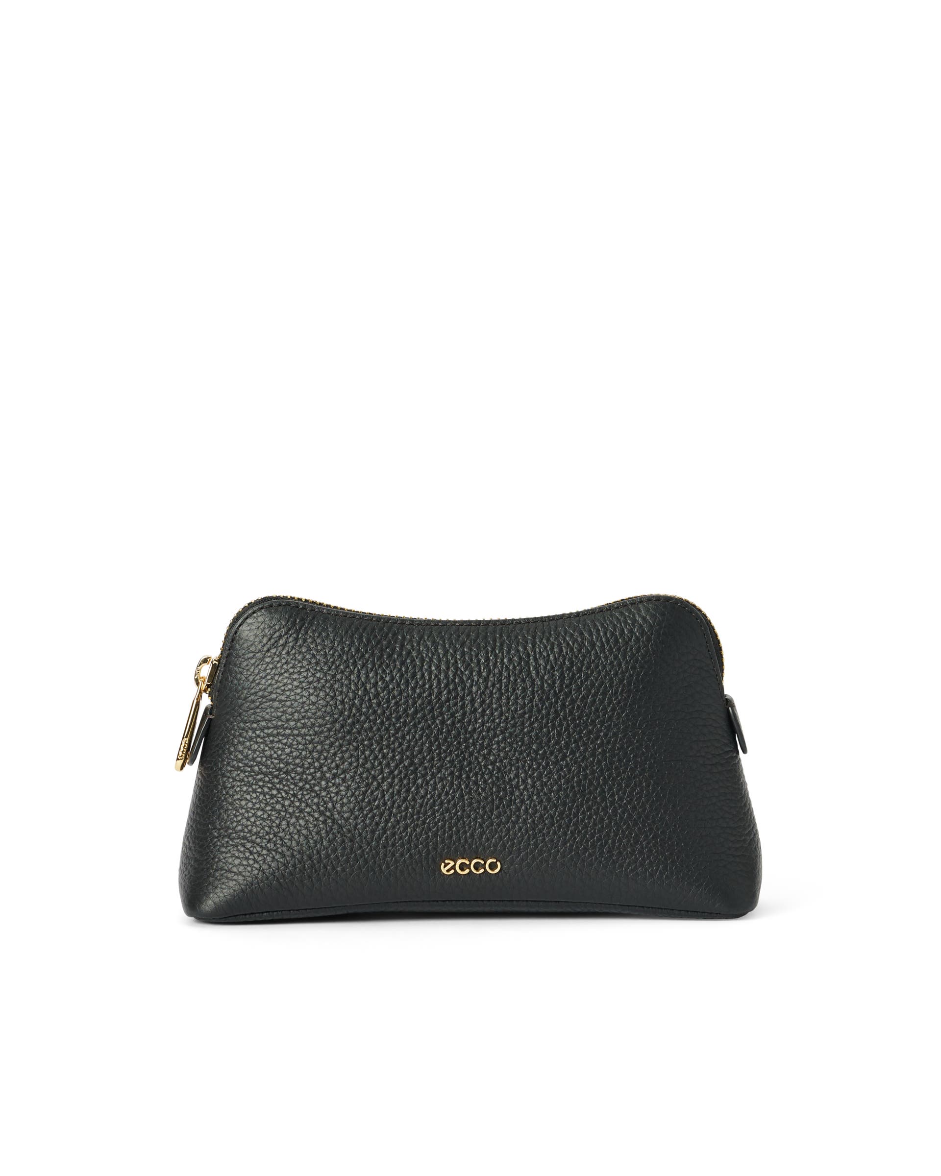 ECCO® Leather Cosmetic Pouch - Black - Main