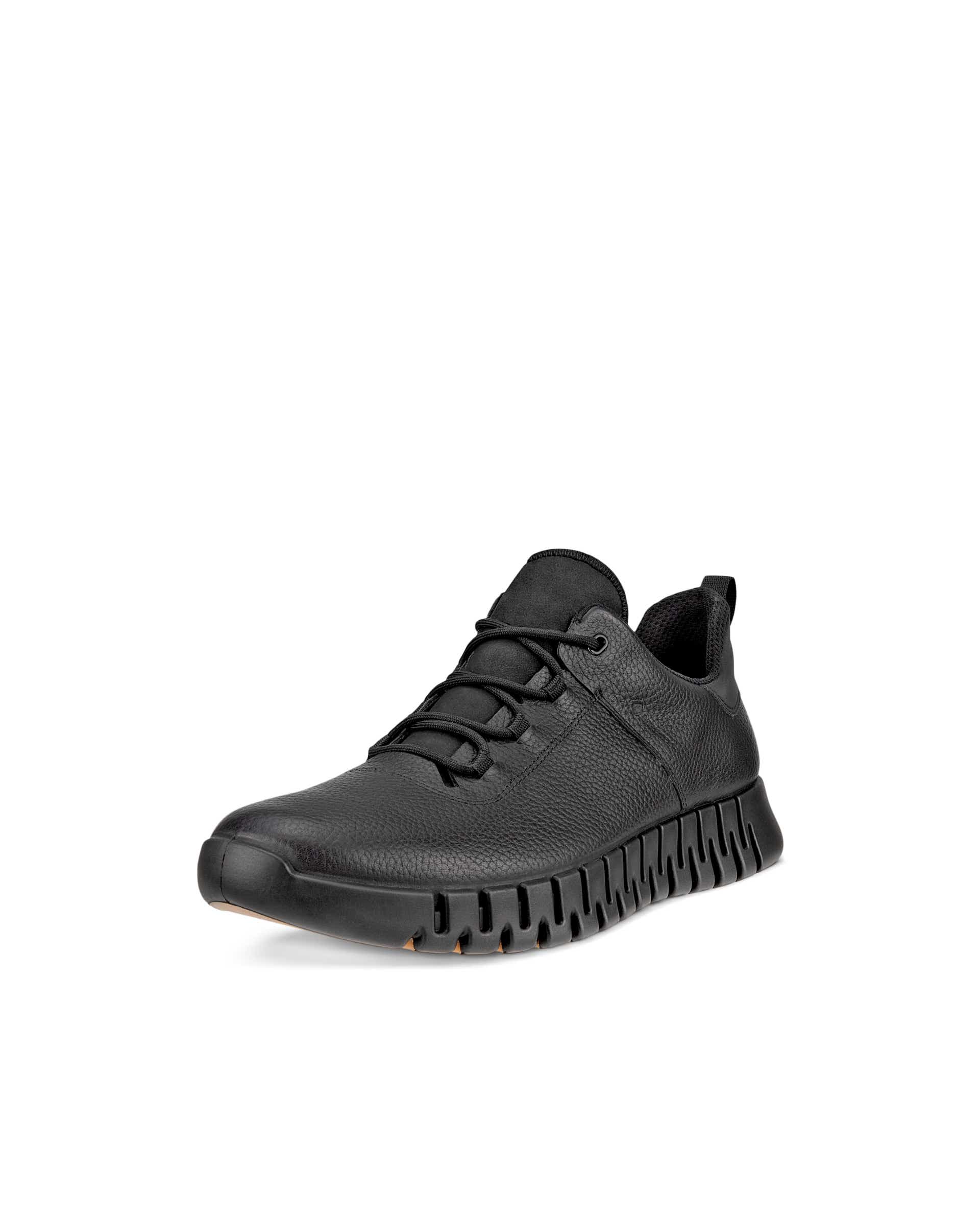 Pánské kožené Gore-Tex tenisky ECCO® Gruuv - Černá - Main