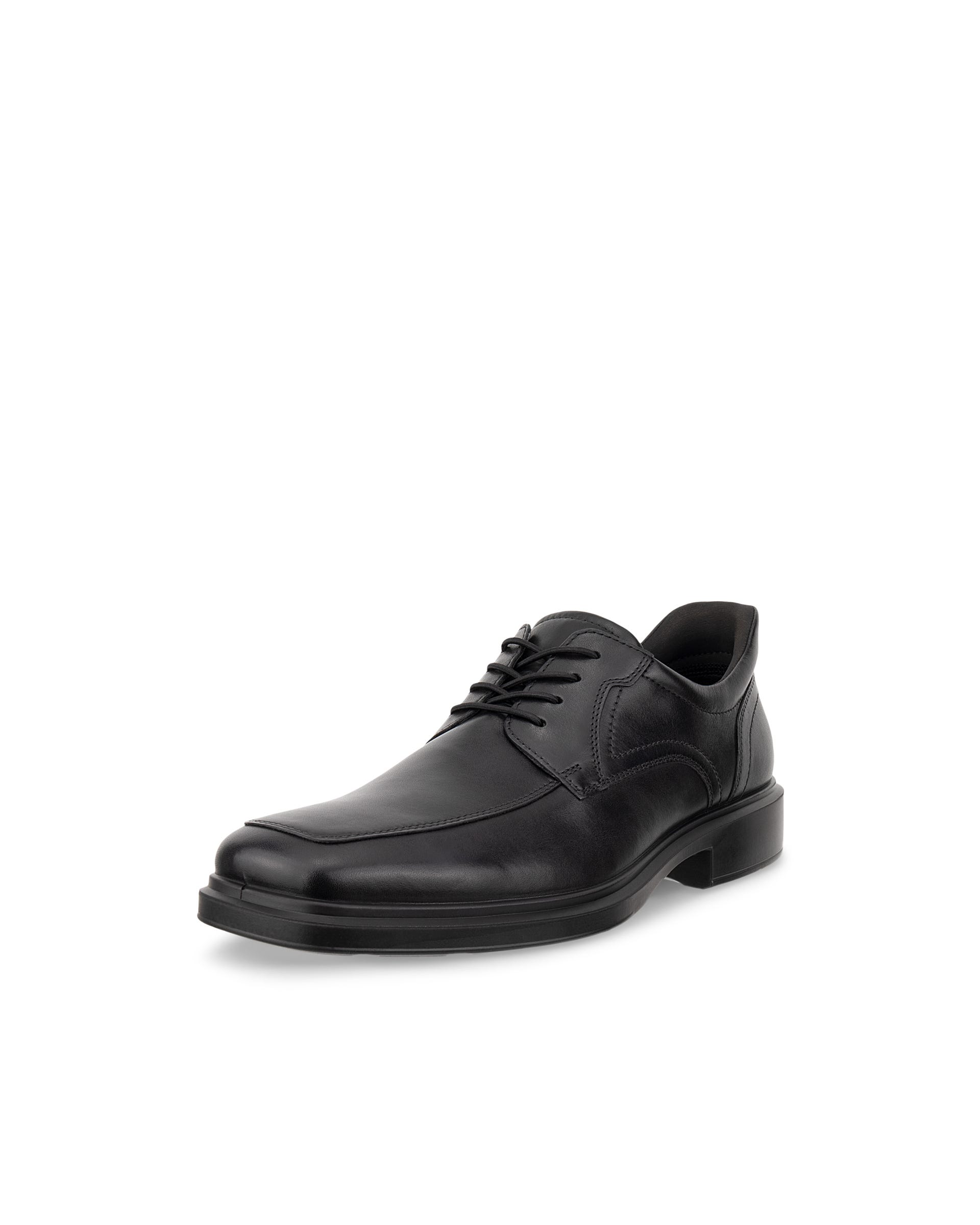 Chaussure derby à enfiler en cuir ECCO® Helsinki 2 avec bout renforcé pour homme - Noir - Main