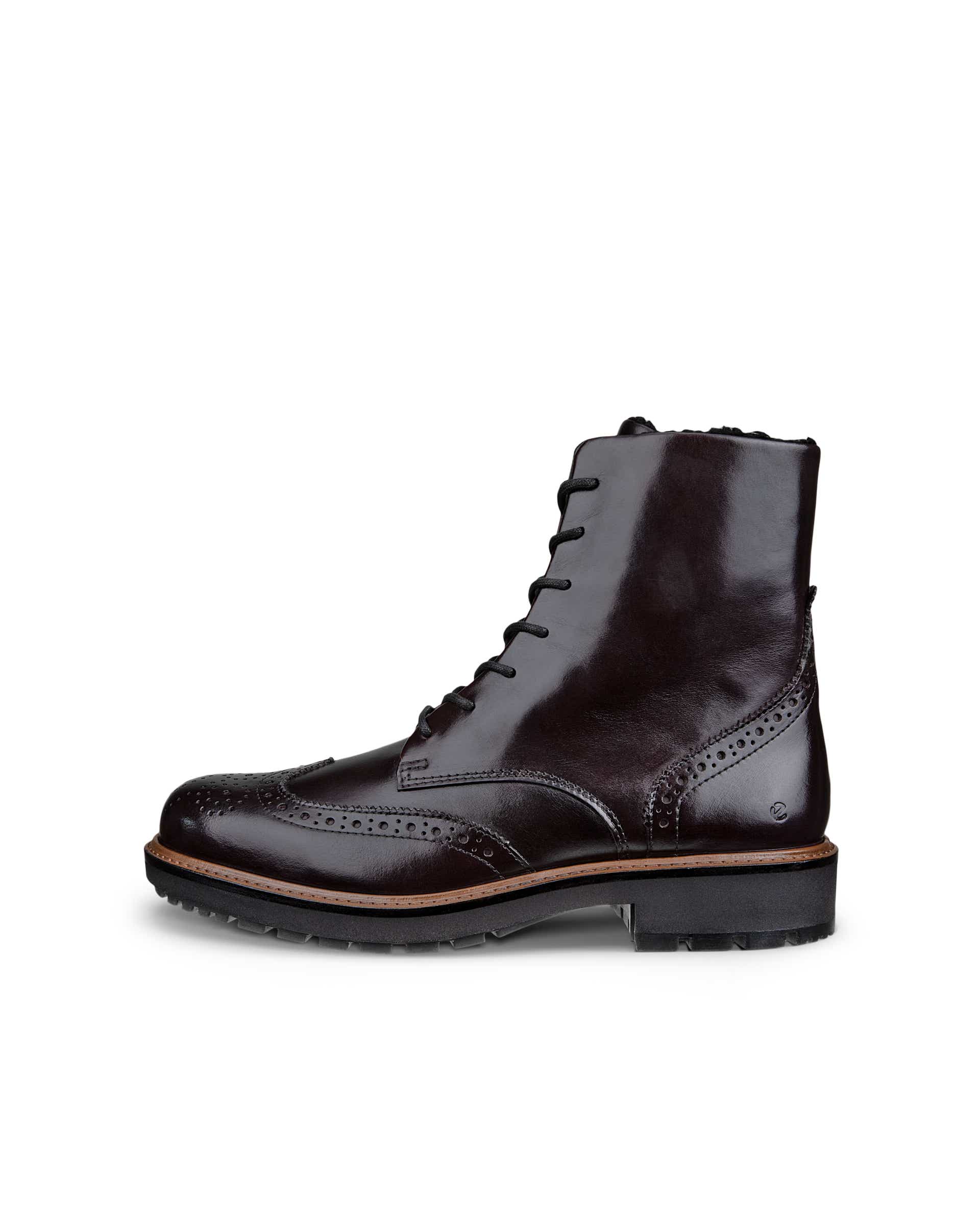 ECCO METROPOLE OSLO Women ウィメンズ レースアップブーツ - ブラウン - Outside