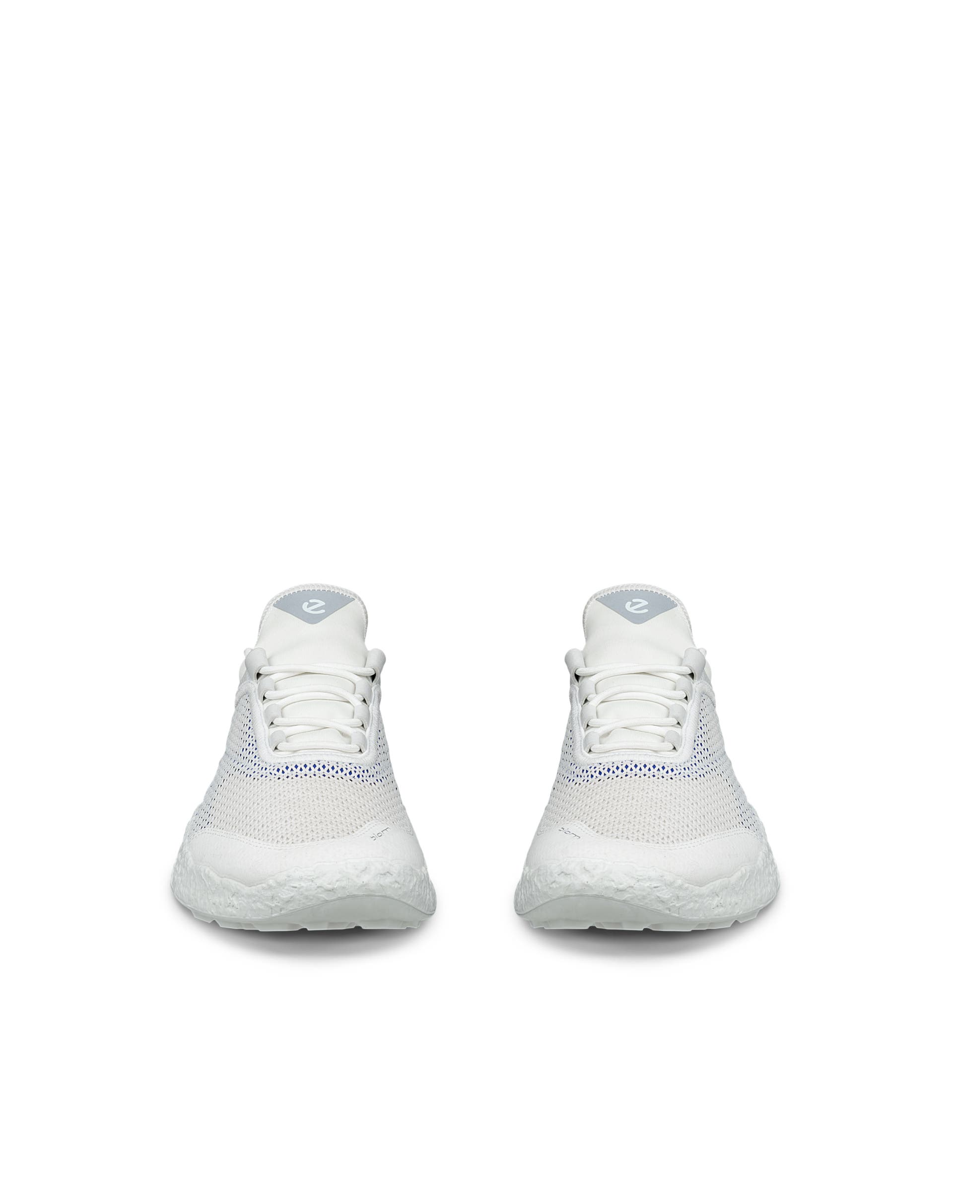 Men's ECCO® Golf Biom H5 Textile Golf Shoe - White - Front pair