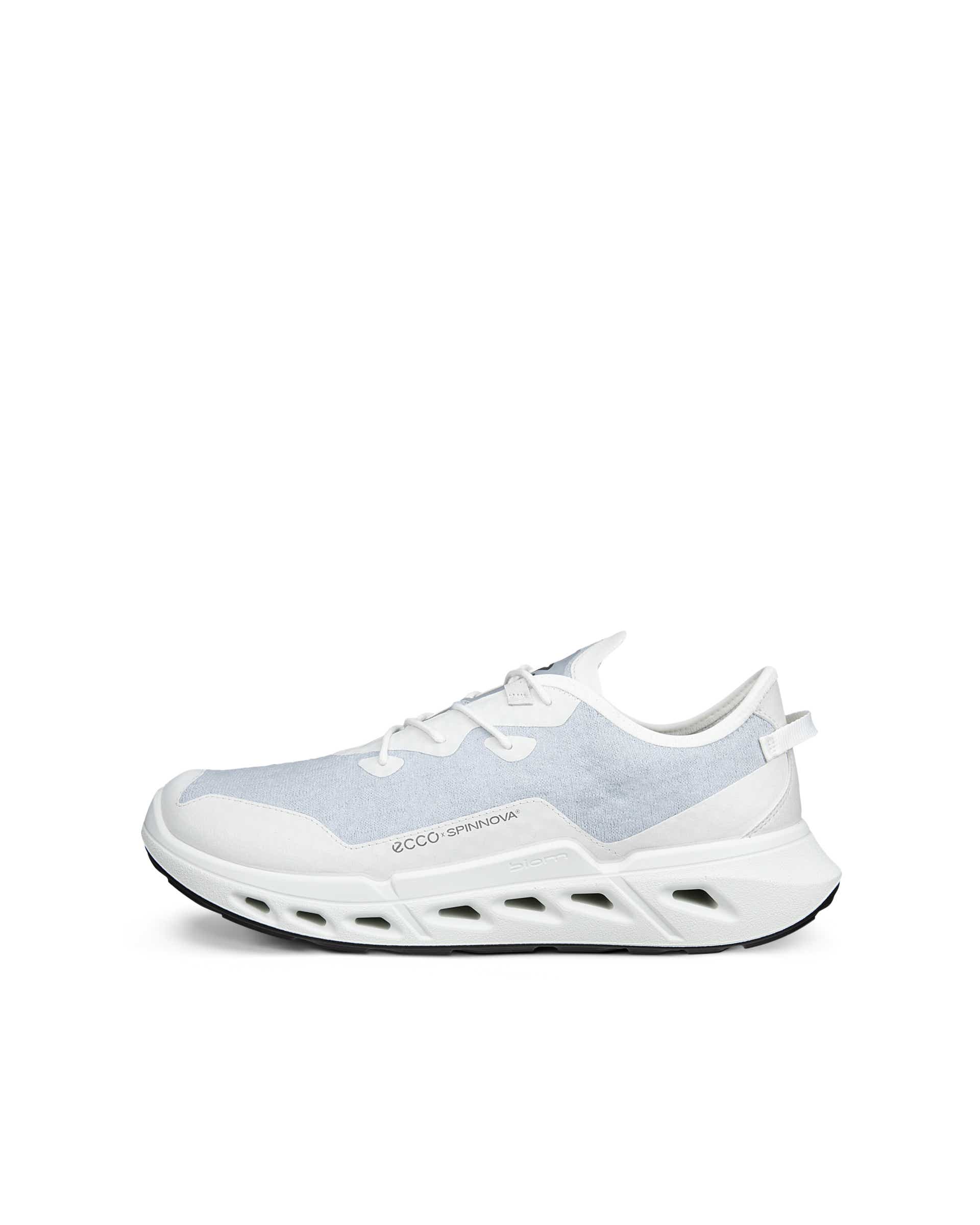 Men's ECCO® BIOM 720 Textile Trainer - Blue - Outside