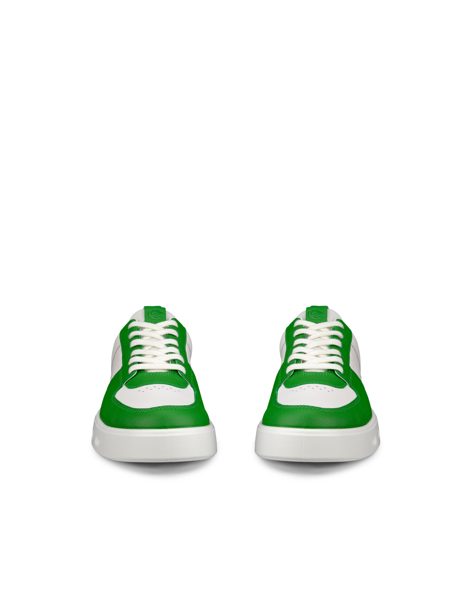 Pánské kožené Gore-Tex tenisky ECCO® Street 720 - Zelená - Front pair