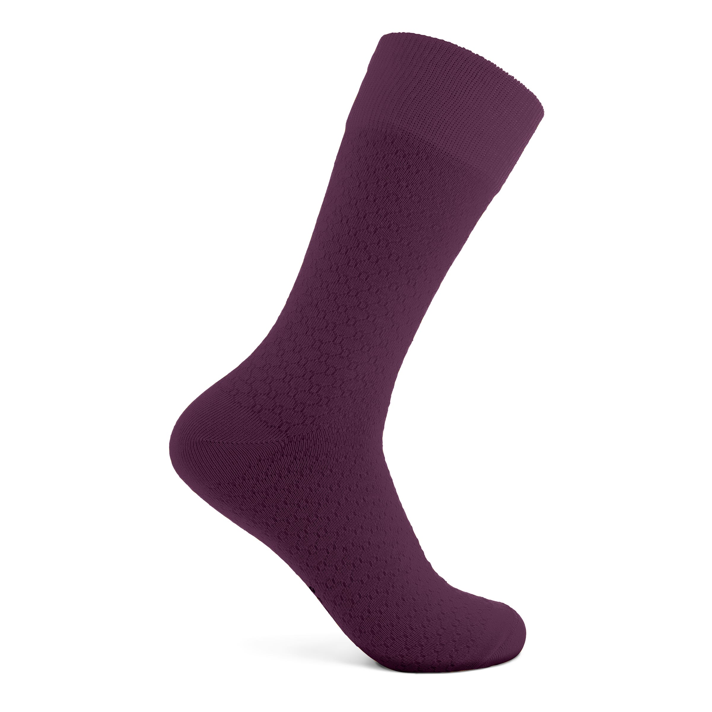 ECCO Men's Honeycomb Socks - Red - Main