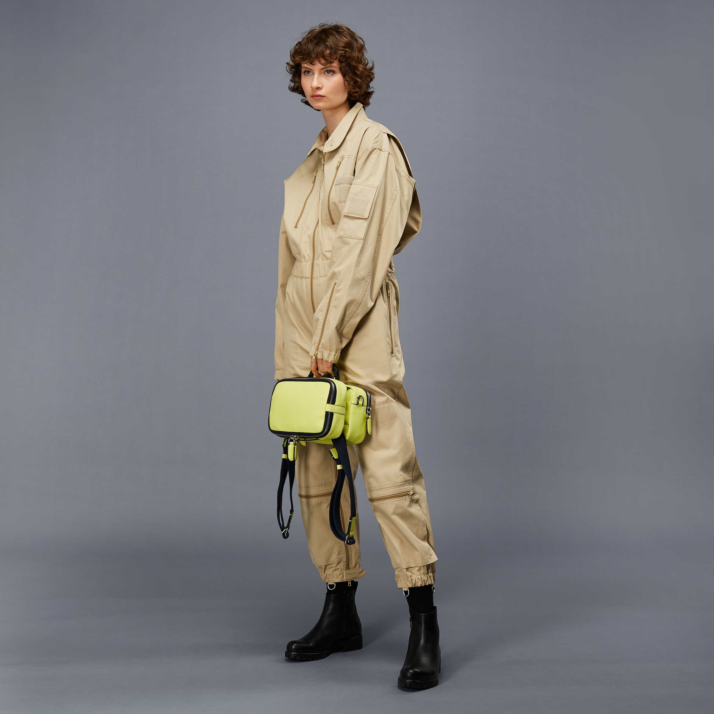 ECCO® Ceramic Leather Bento Pack - Green - Modelshot-1