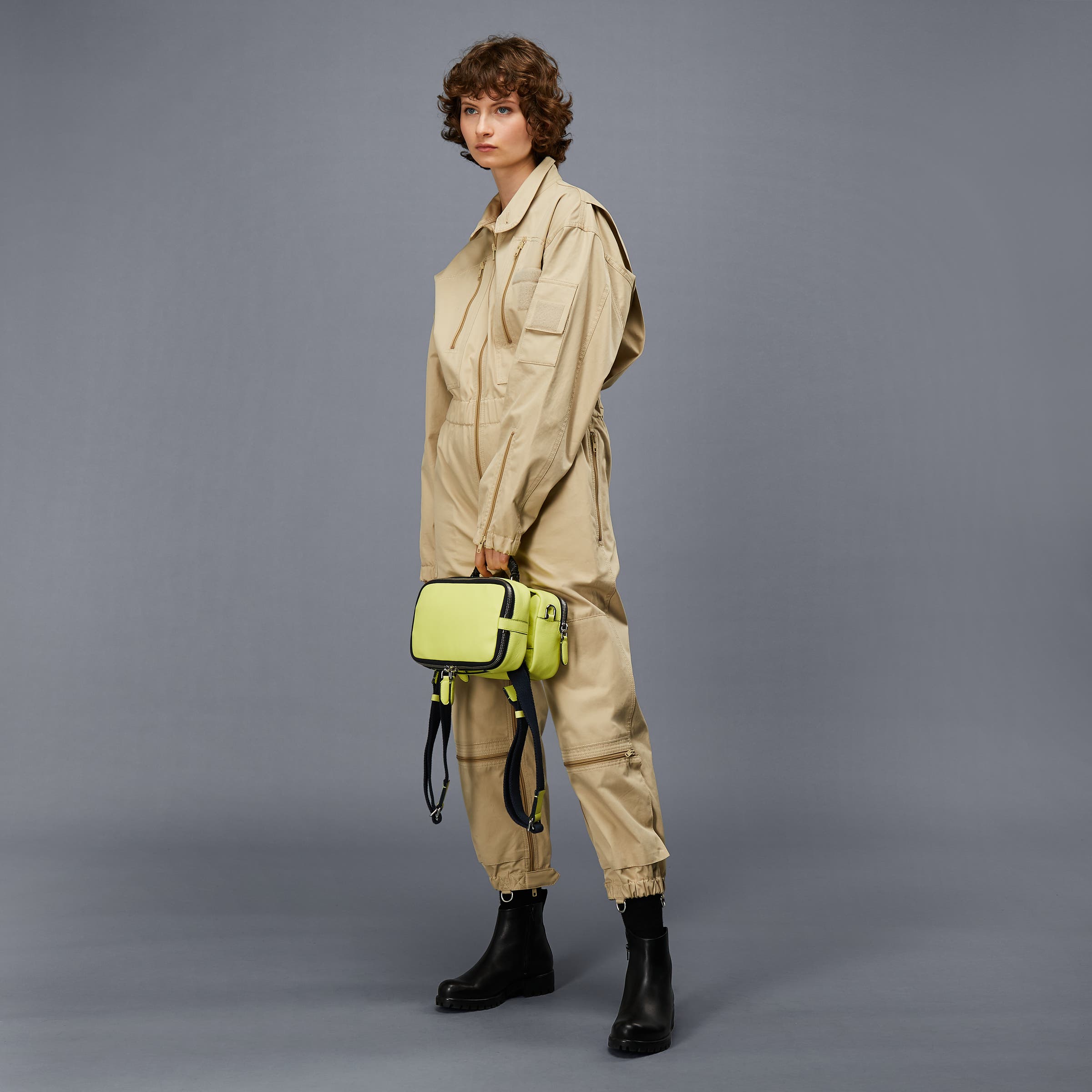 ECCO® Ceramic Leather Bento Pack - Green - Modelshot-1