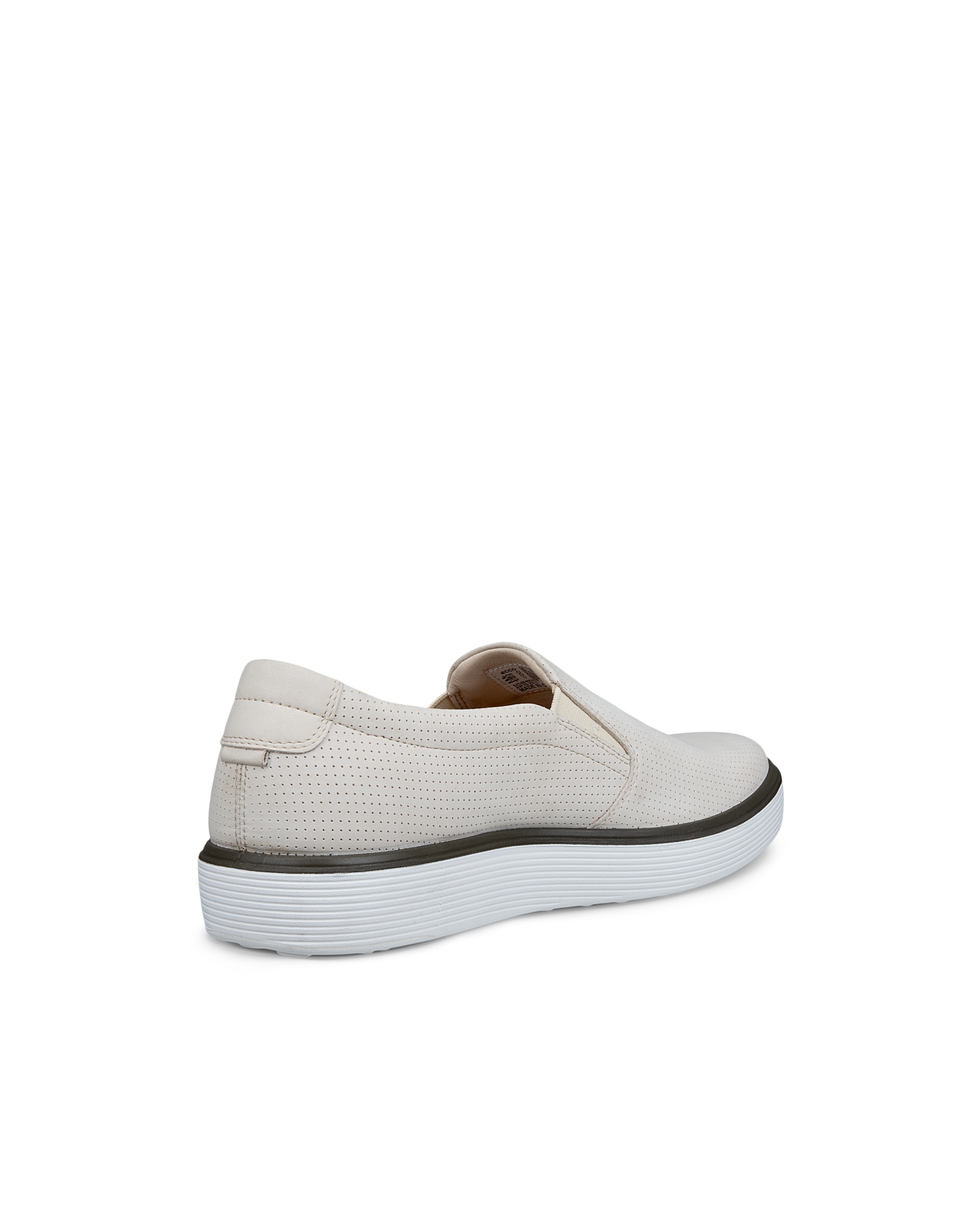 ECCO SOFT 60 M PERF SLIP ON - Beige - Back