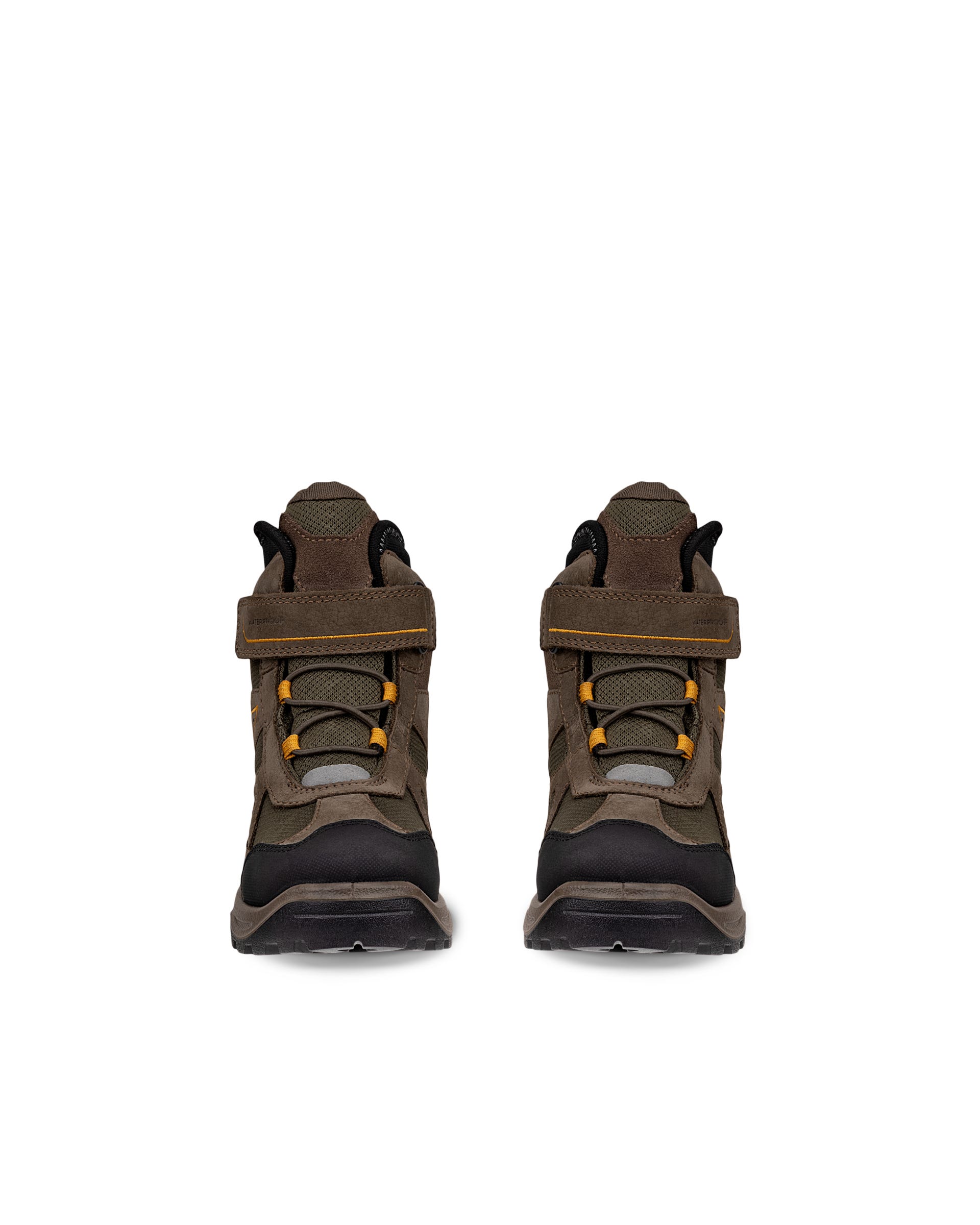ECCO® SNOW MOUNTAIN Vattentät vintersko i nubuck barn - Brun - Front pair