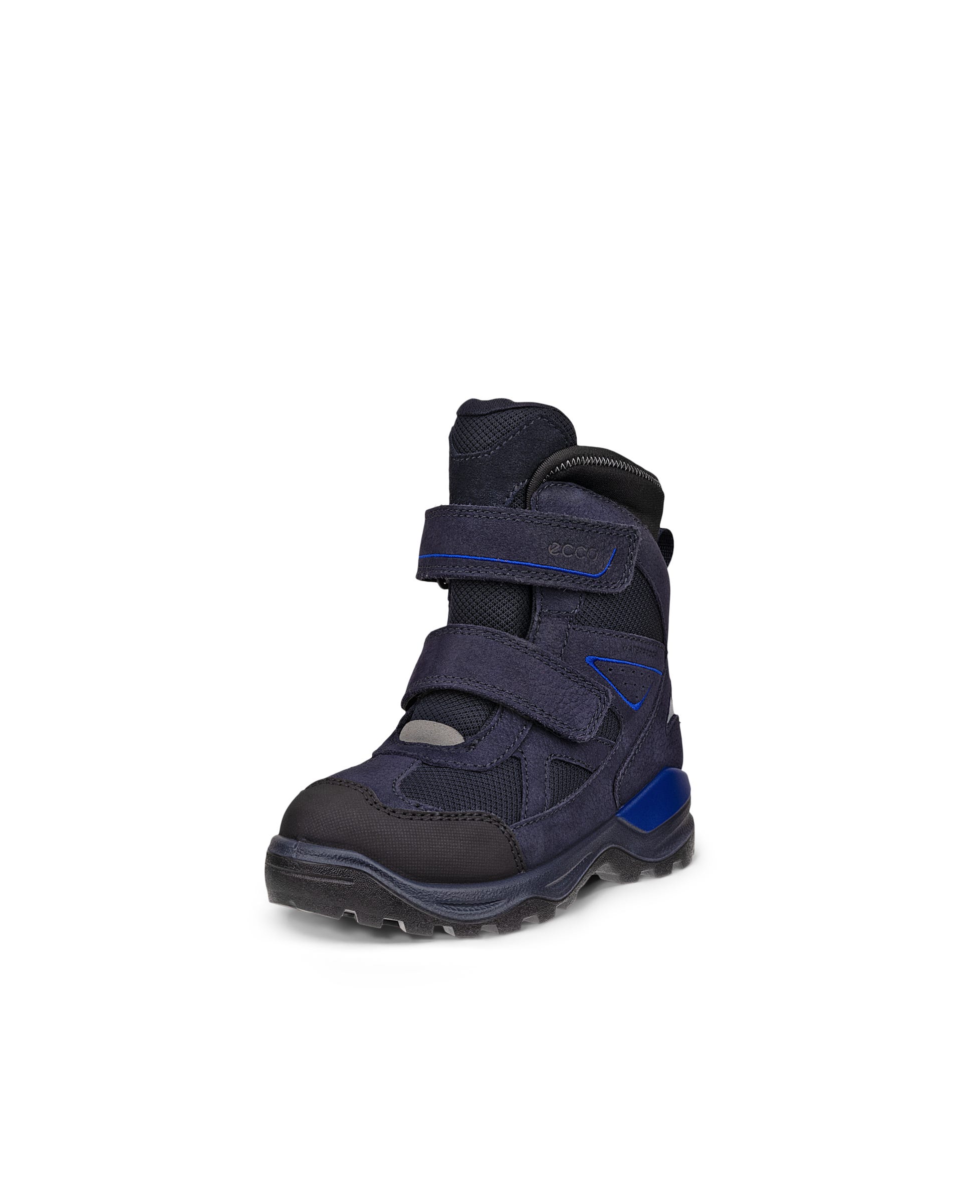 Dziecięce wodoodporne nubukowe buty zimowe ECCO® SNOW MOUNTAIN - Niebieski - Main