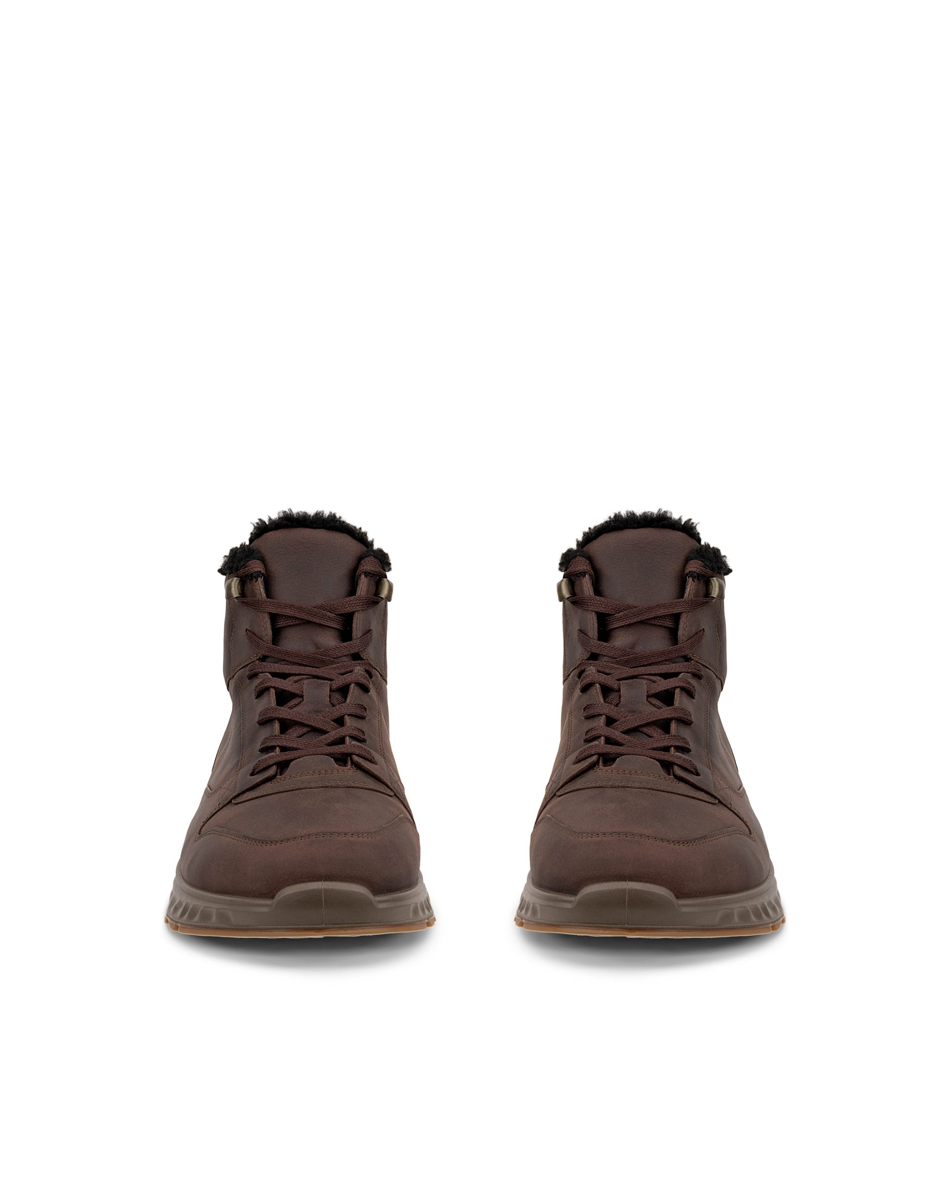 ECCO® EXOSTRIDE heren laars van nubuck - Bruin - Outside