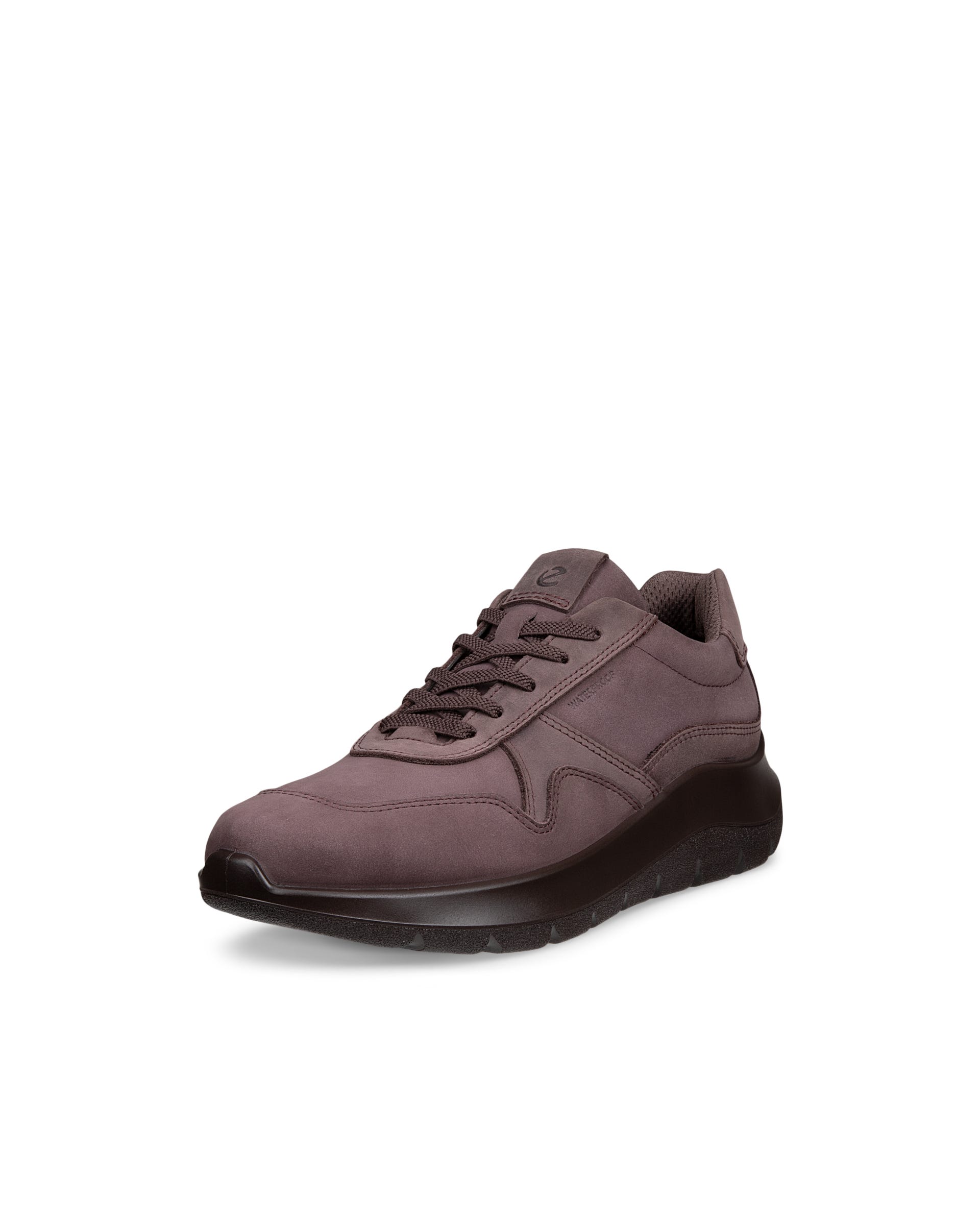 Women's ECCO® VALERIE Nubuck Trainer - Purple - Outside