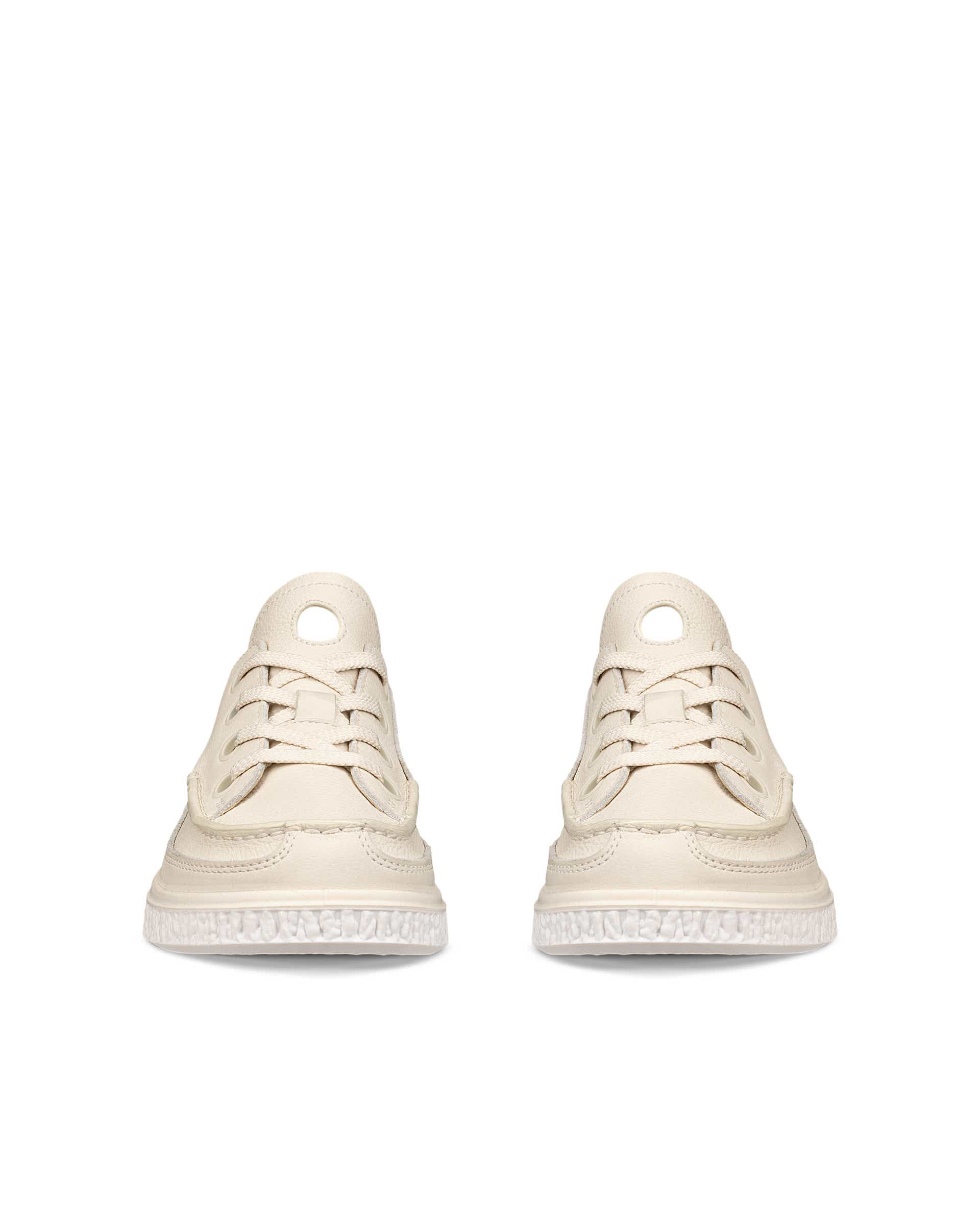 ECCO® WALKER 3.0 Moc-Toe-sko i skinn herr - Beige - Front pair
