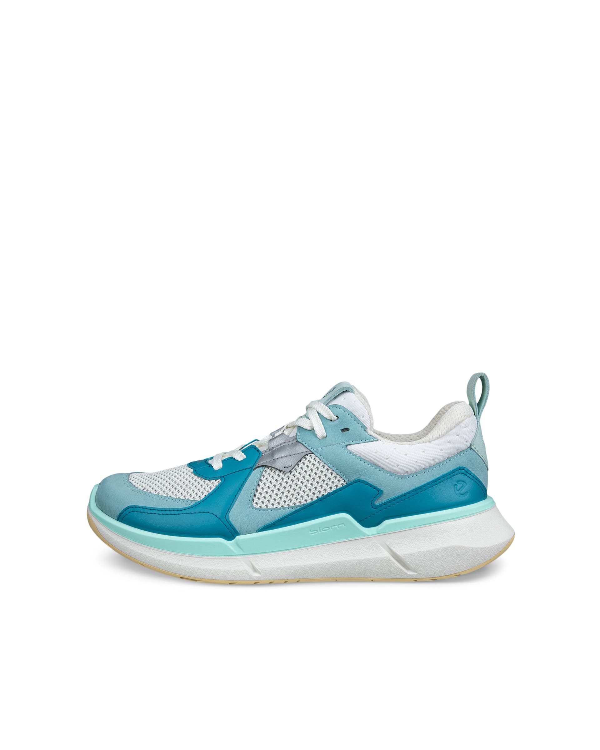 Women's ECCO® BIOM 2.2 Leather Sneaker - Blue - Outside