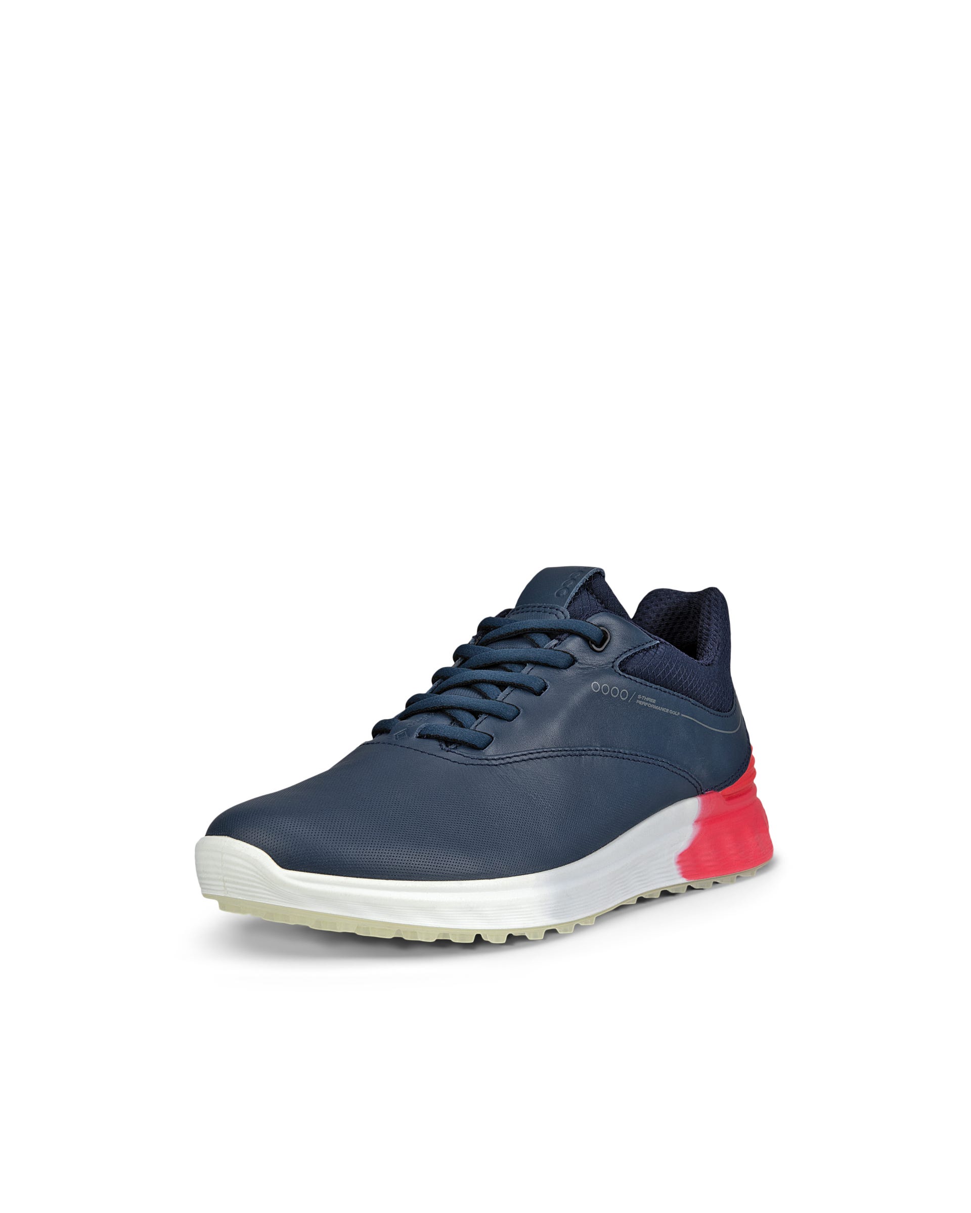ECCO Golf S Three ウィメンズ レザーGore-Texゴルフシューズ | ブルー