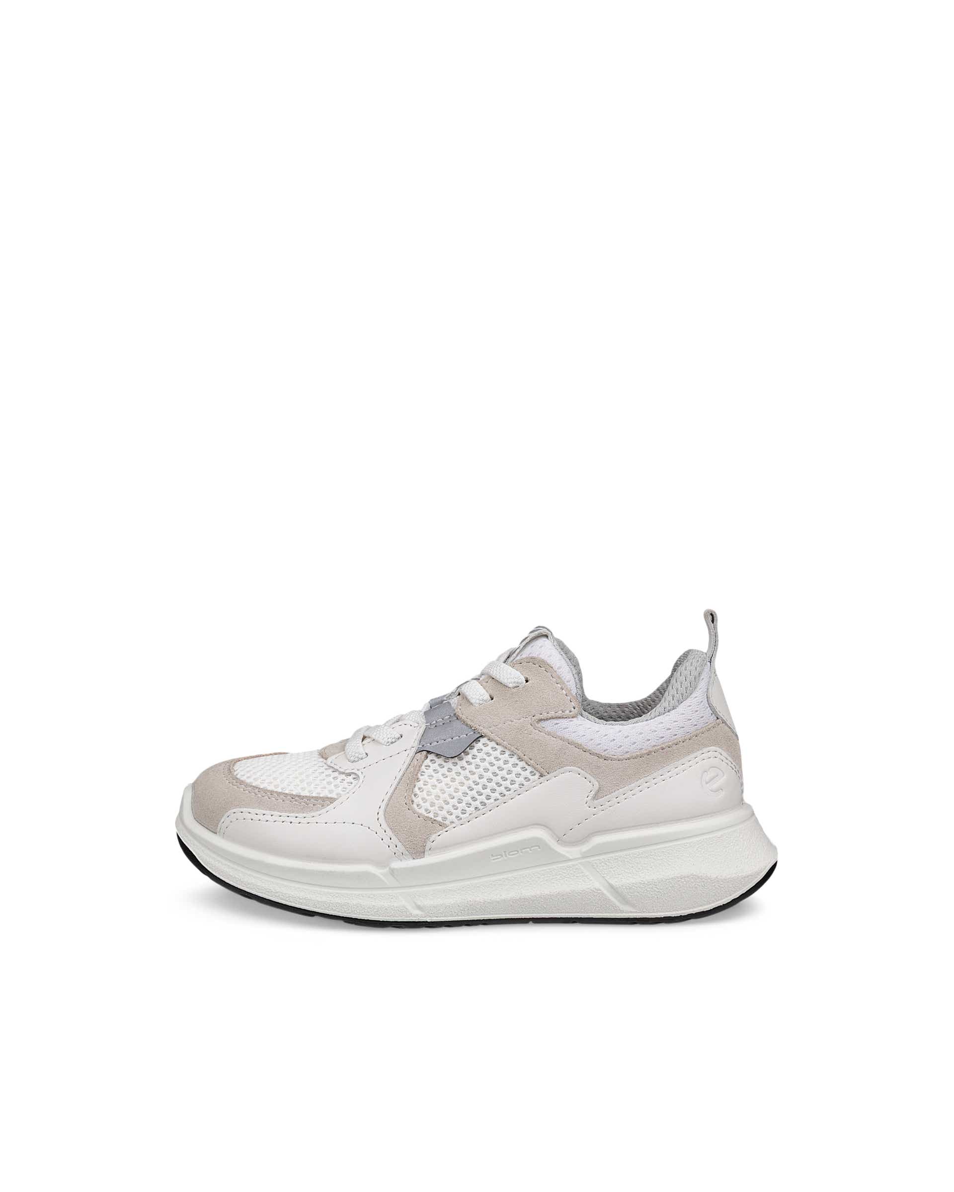 Dětské velurové outdoorové tenisky ECCO® BIOM 2.2 - Bílá - Outside