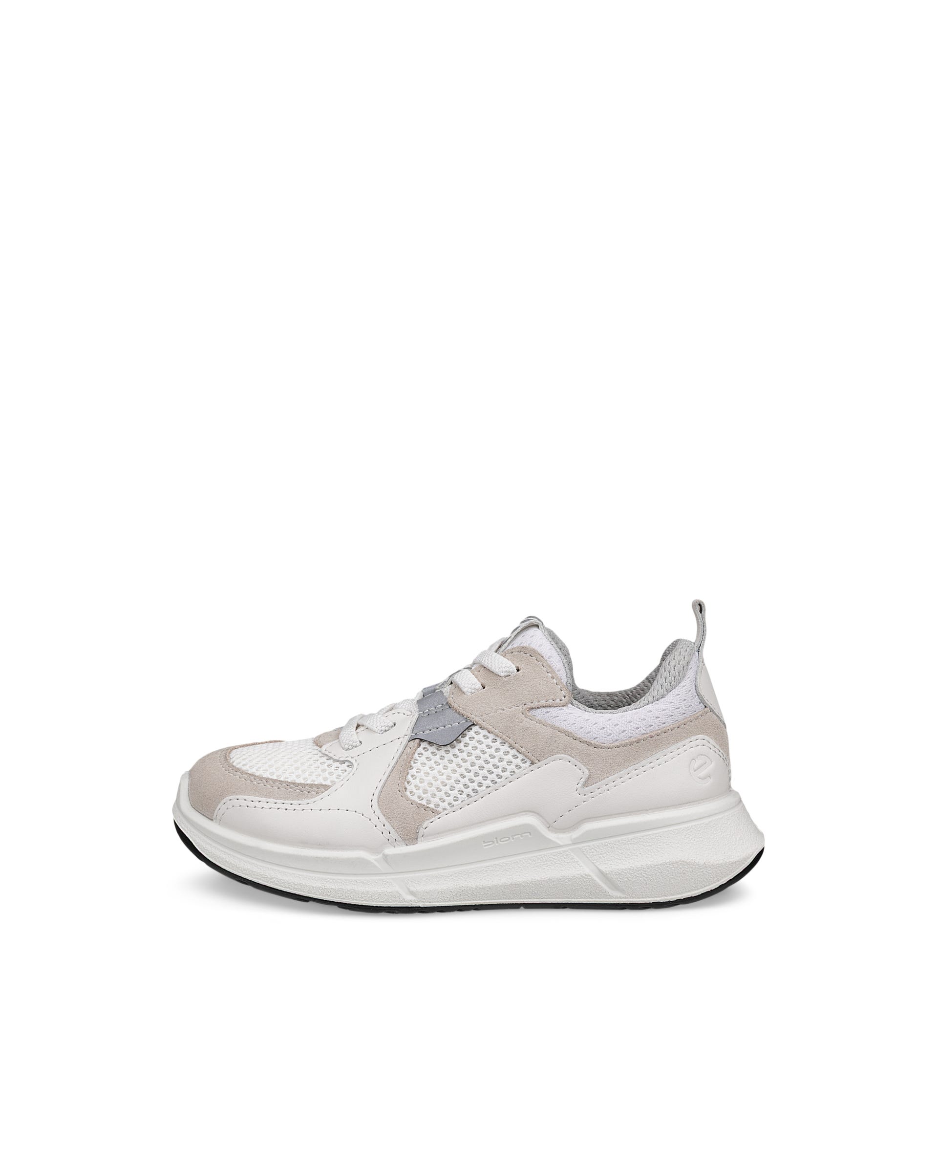 Dětské velurové outdoorové tenisky ECCO® BIOM 2.2 - Bílá - Outside