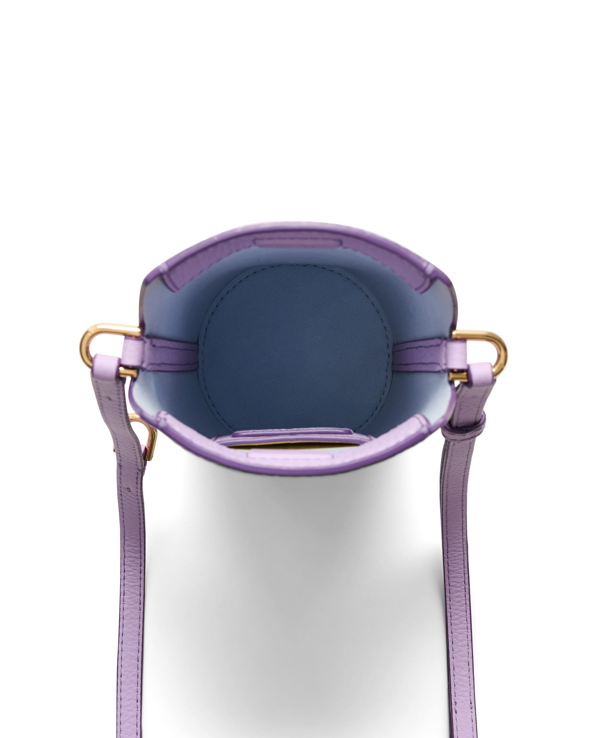 ECCO® Pot Leather Crossbody Bag - Purple - Birdeye