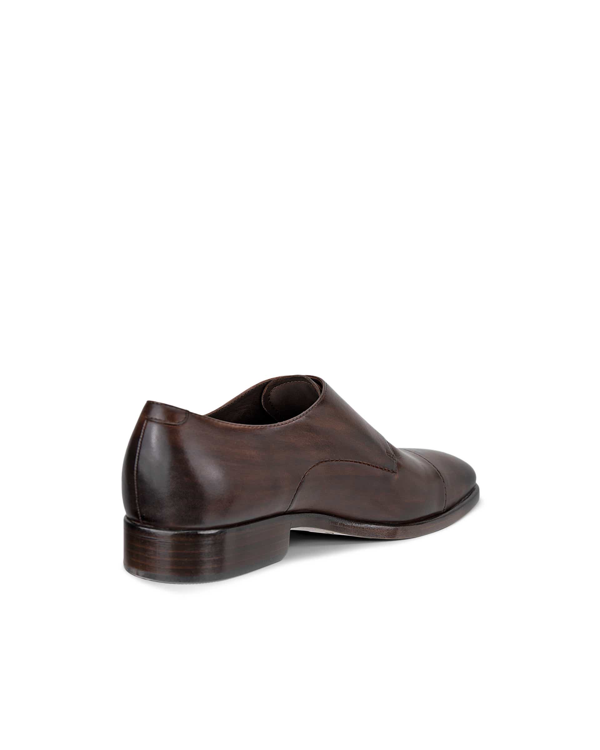 ECCO Vitrus Mondial メンズ レザーダービーシューズ - ブラウン - Back