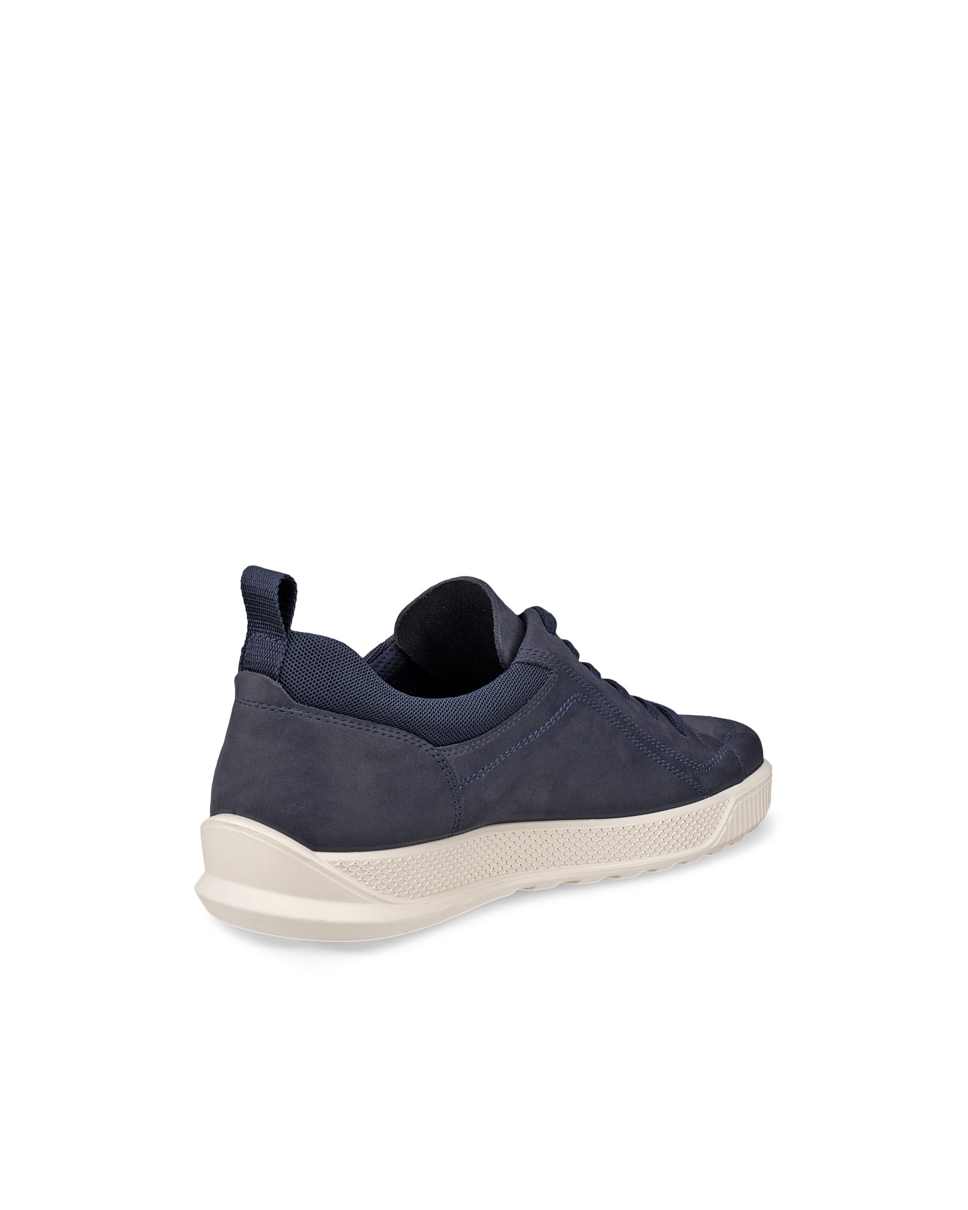 ECCO® BYWAY heren nubuck veterschoen - Blauw - Back
