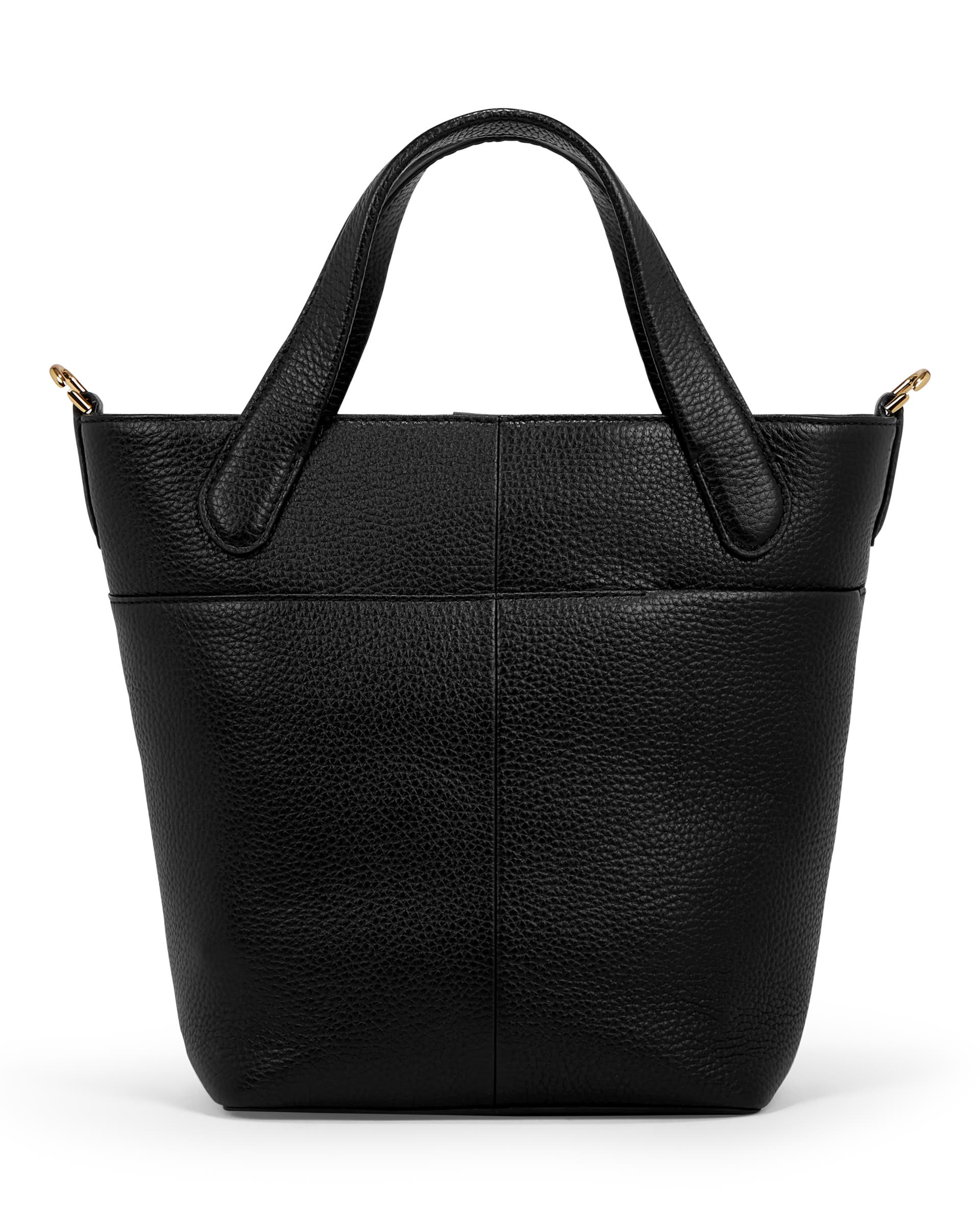ECCO® Leather Tote Bag - Black - Back
