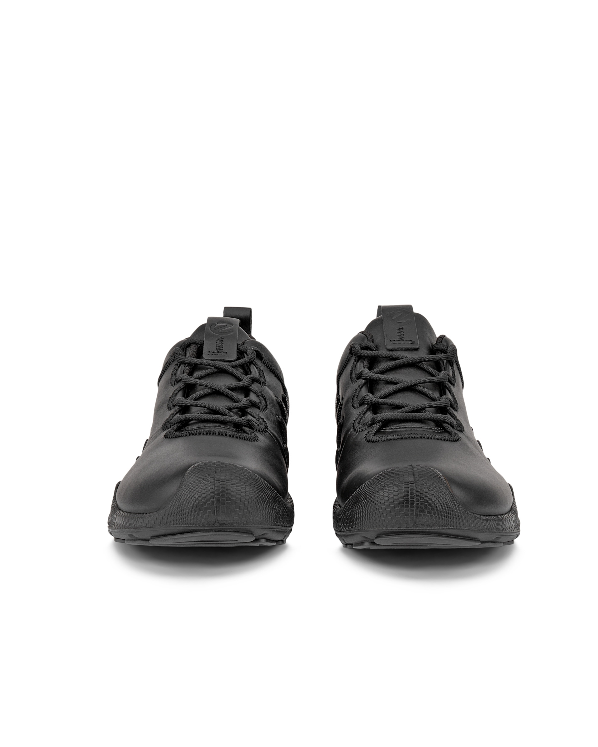 ECCO® Biom AEX chaussure en cuir pour homme - Noir - Front pair