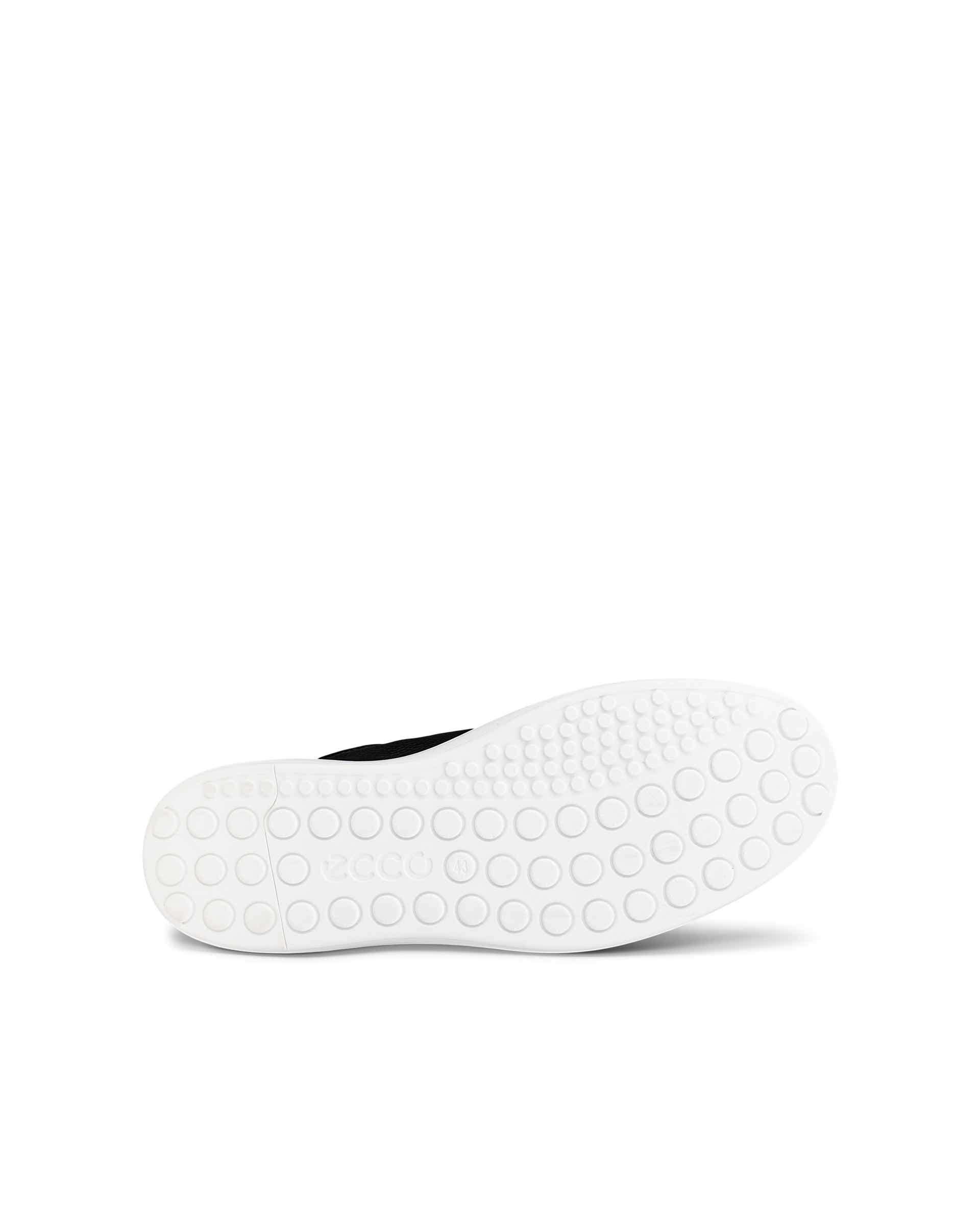 Ténis couro homem ECCO® Soft 60 - Preto - Sole