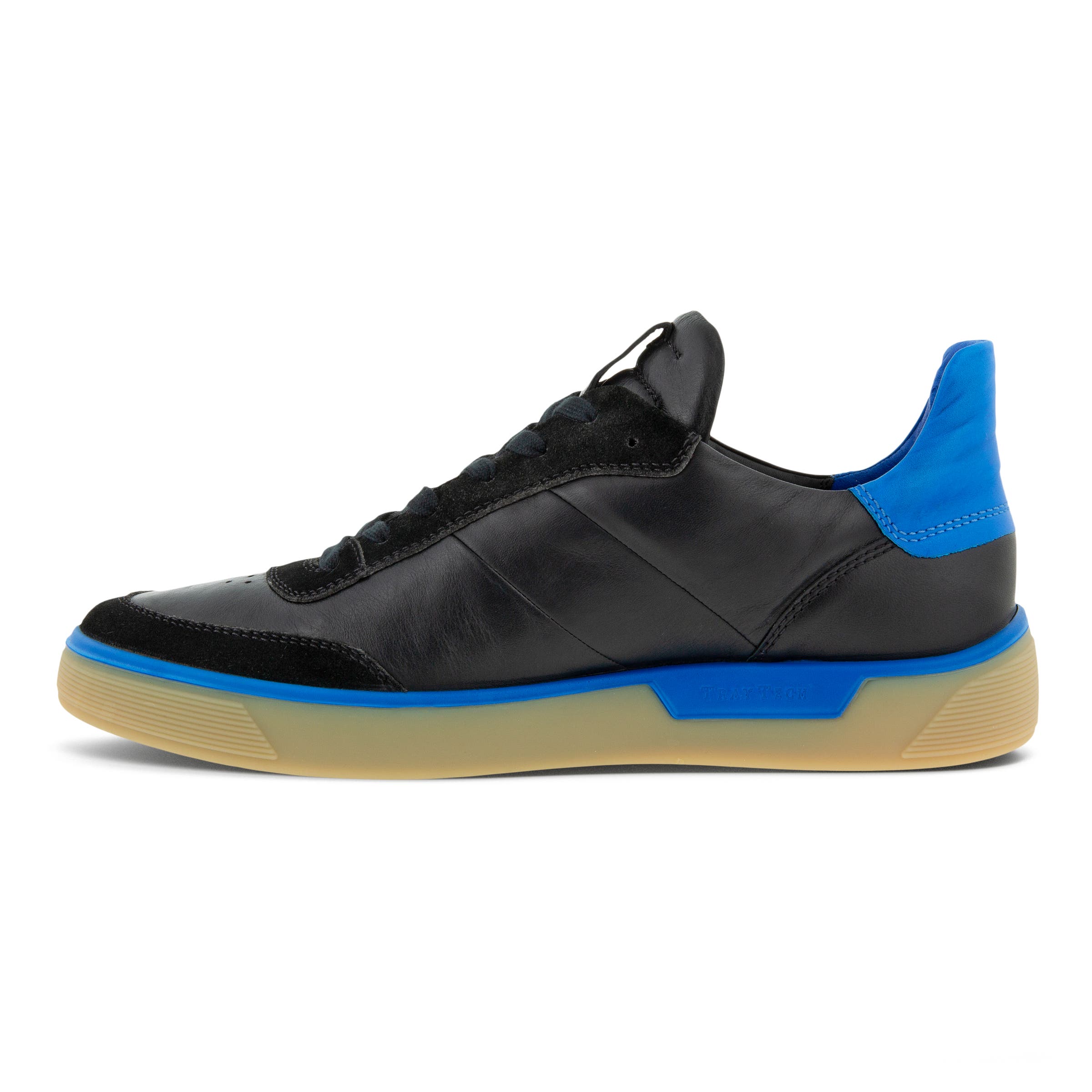 ECCO Men's Street Tray Laced Shoes - Black - Inside