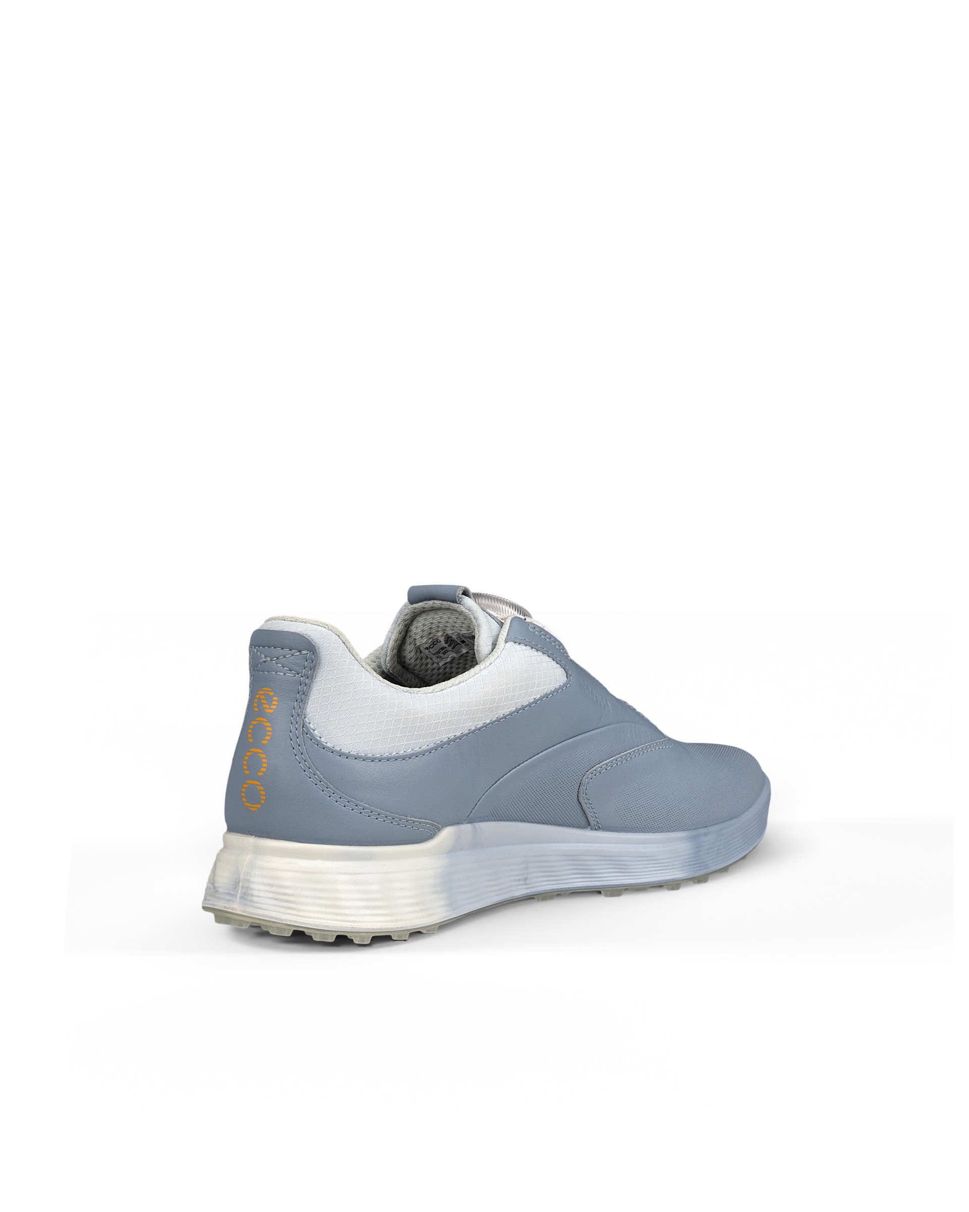 ECCO Golf S Three BOA ウィメンズ レザーGore-Texゴルフシューズ - ブルー - Back