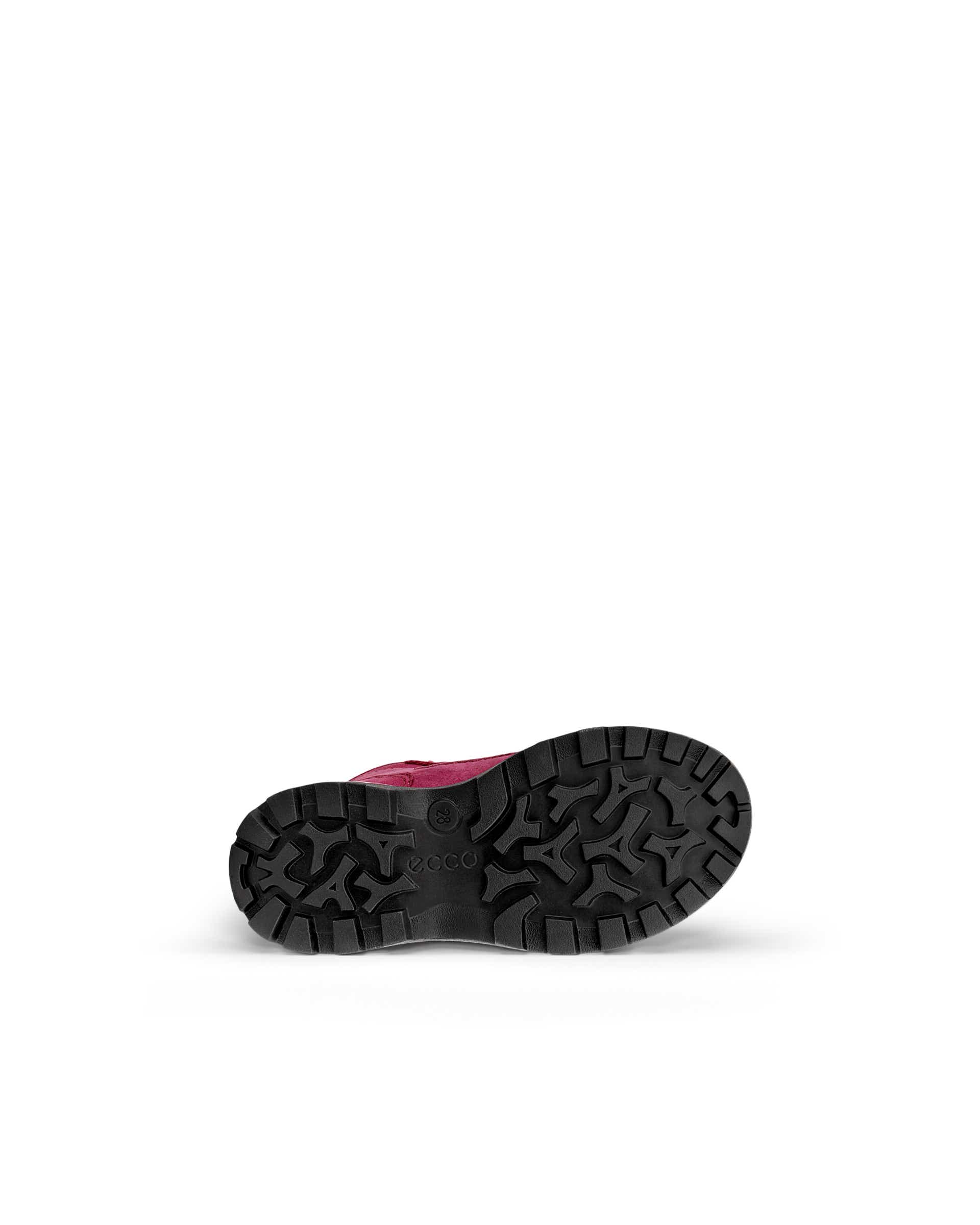 ECCO® SNOW MOUNTAIN bottes d'hiver imperméable en nubuck pour enfant - Rouge - Sole