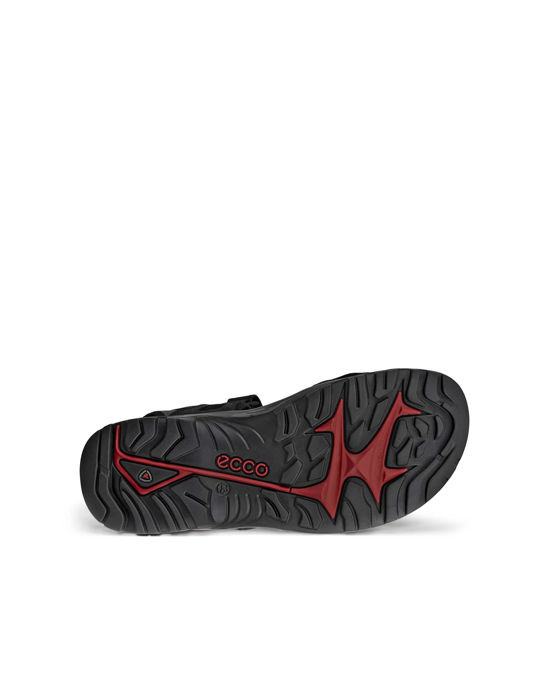 Pánské nubukové outdoorové sandály ECCO® Offroad - Černá - Sole