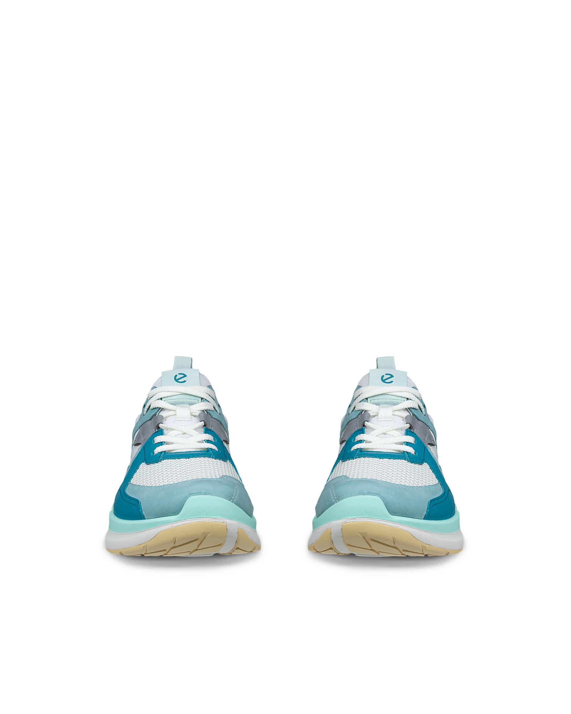 ECCO® BIOM 2.2 baskets en nubuck pour femme - Bleu - Front pair