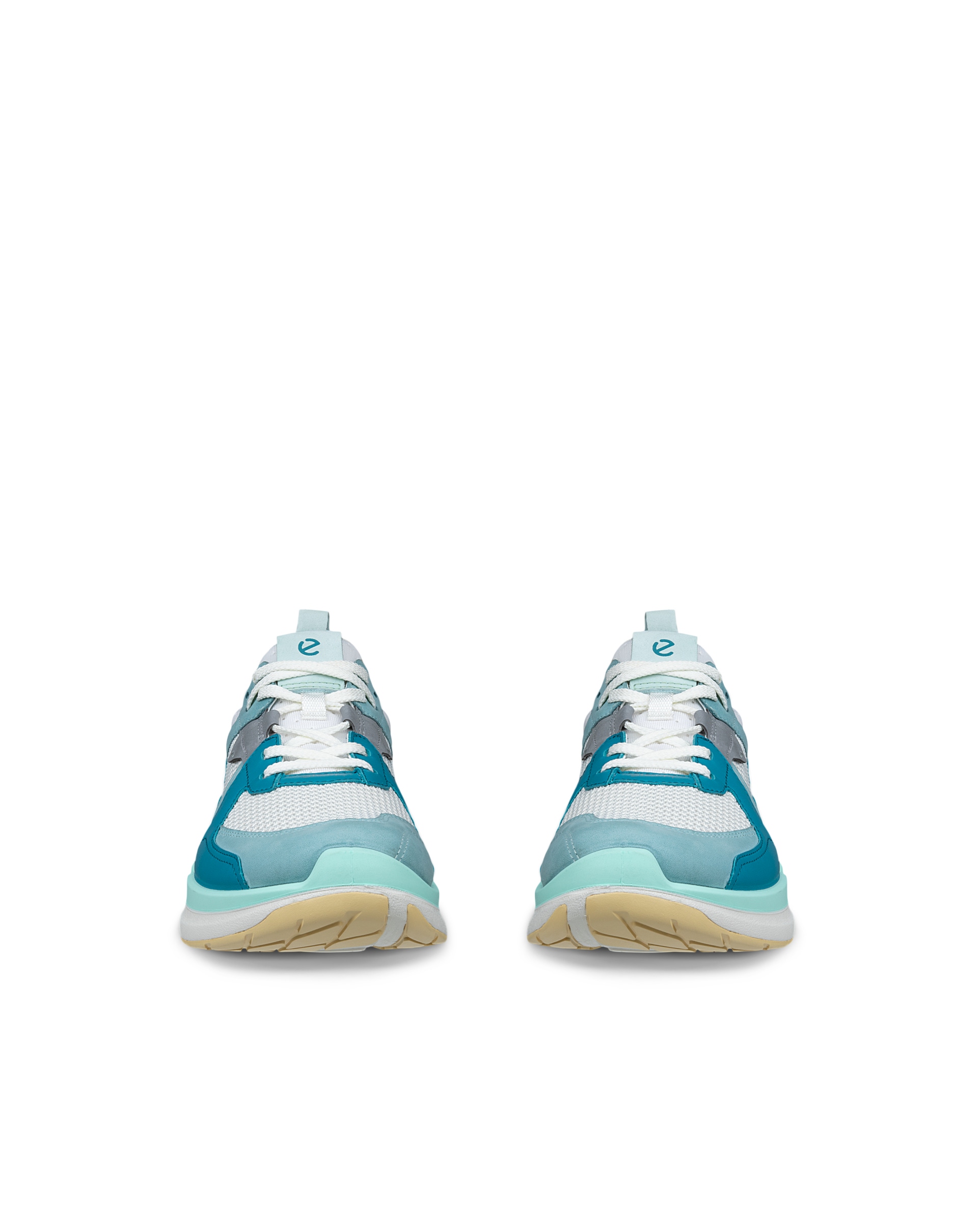 ECCO® BIOM 2.2 baskets en nubuck pour femme - Bleu - Front pair