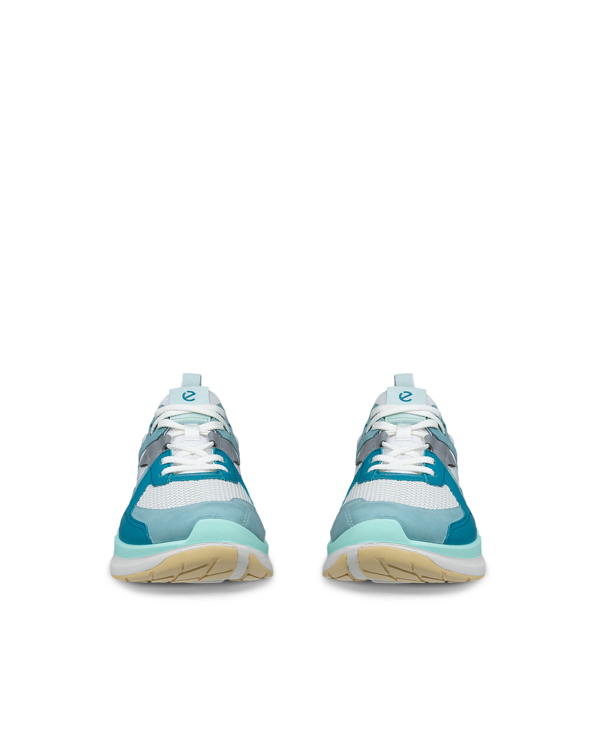 Women's ECCO® BIOM 2.2 Nubuck Sneaker - Blue - Front pair