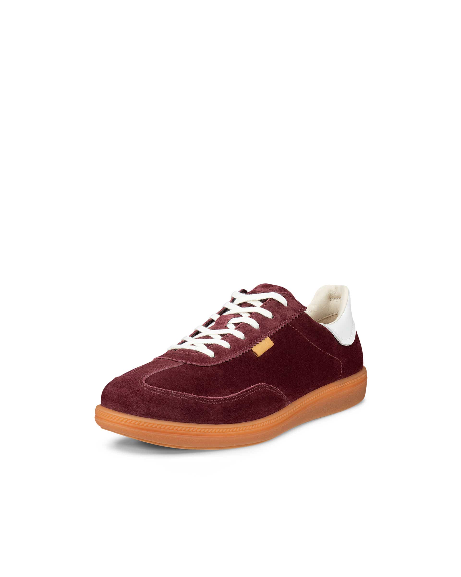 Women's ECCO® Soft 11 Suede Sneaker - Red - Main