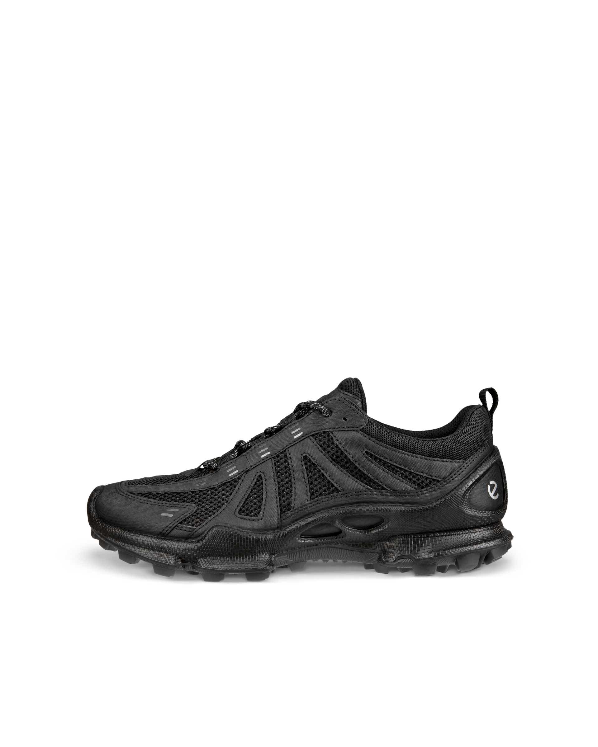 남성 ECCO® Biom C-Trail 텍스타일 아웃도어 트레이너 - 블랙 - Outside