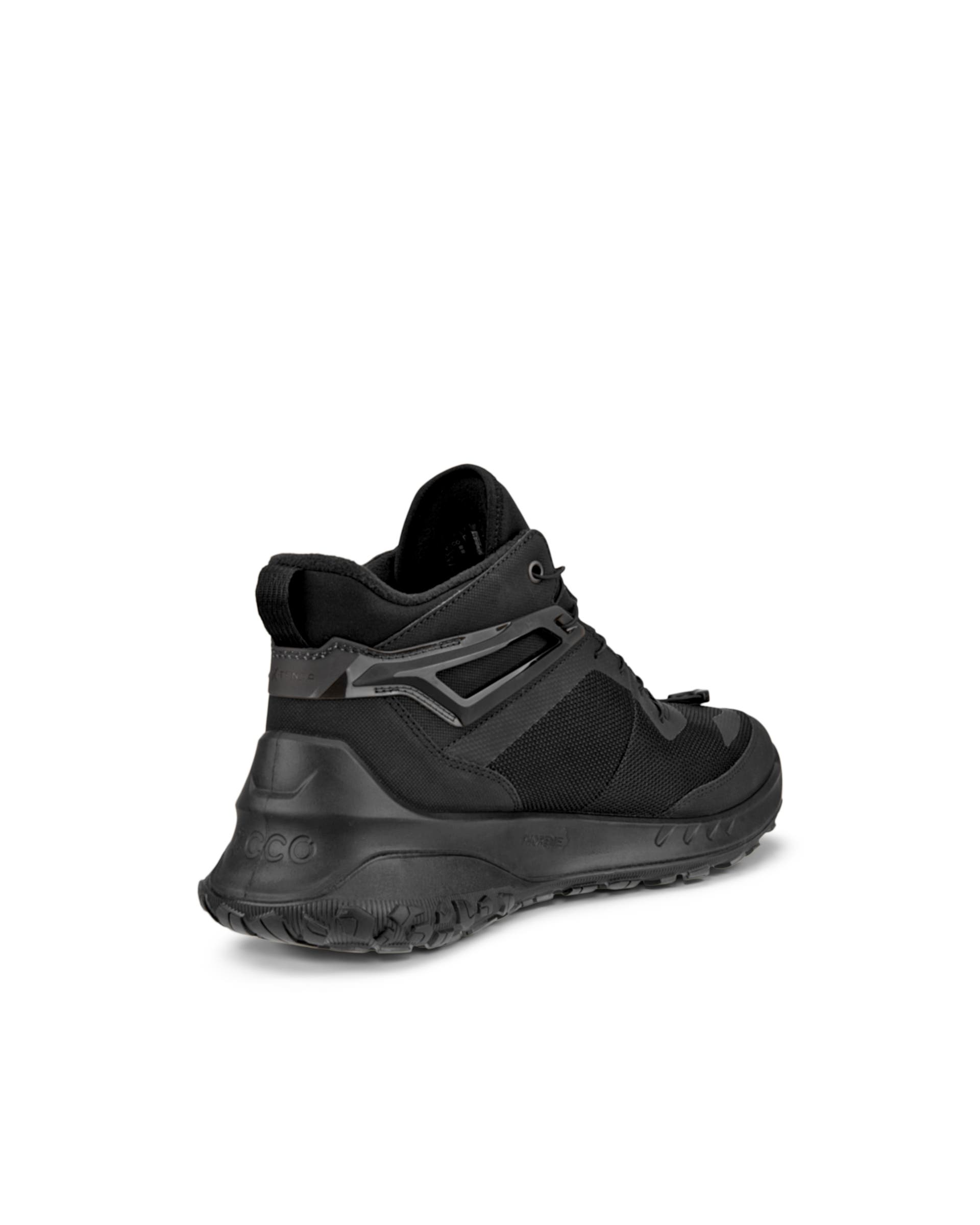 ECCO® ULT-TRN Herren Wasserdichte Wanderschuh aus Veloursleder - Schwarz - Back