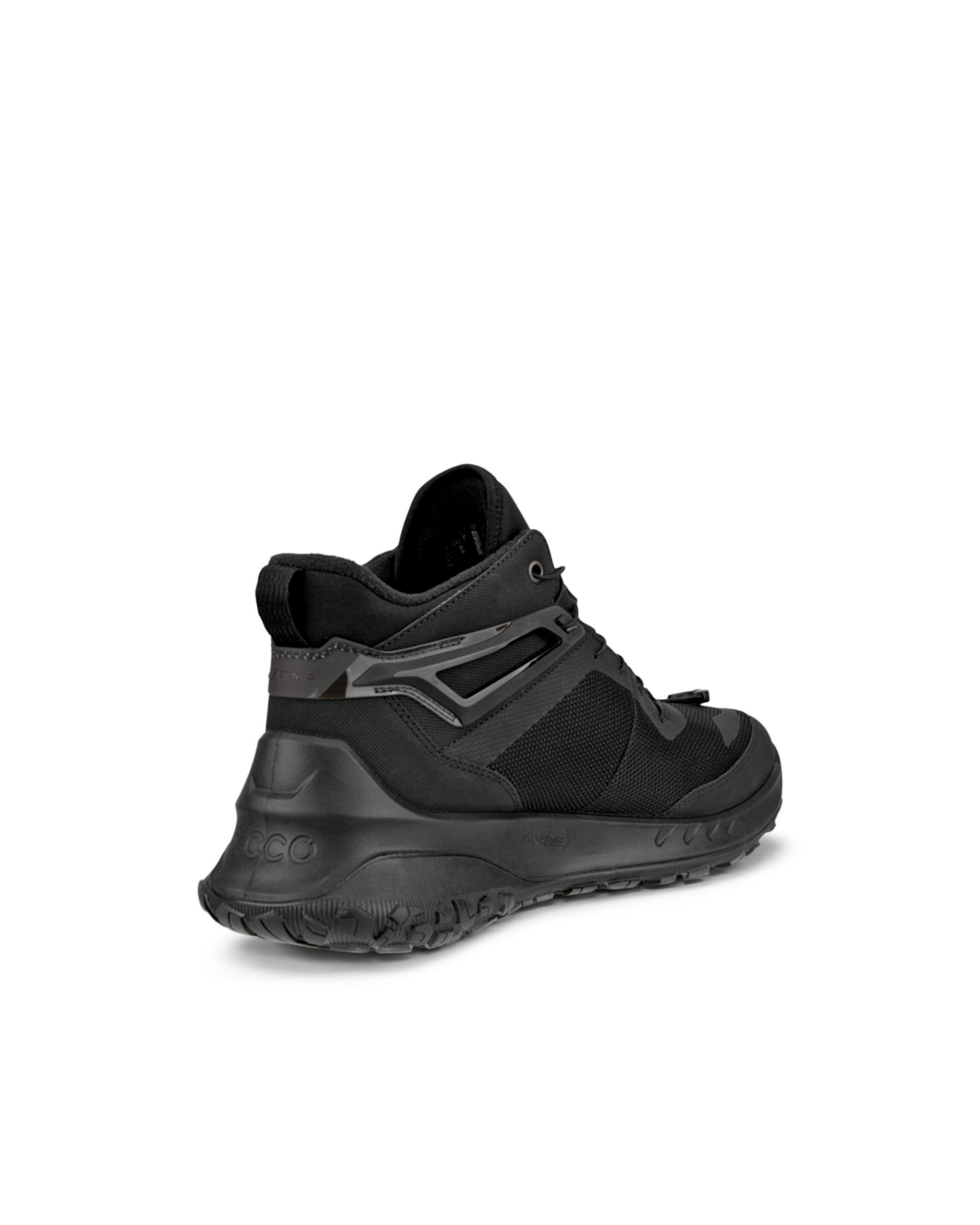 ECCO® ULT-TRN Herren Wasserdichte Wanderschuh aus Veloursleder - Schwarz - Back