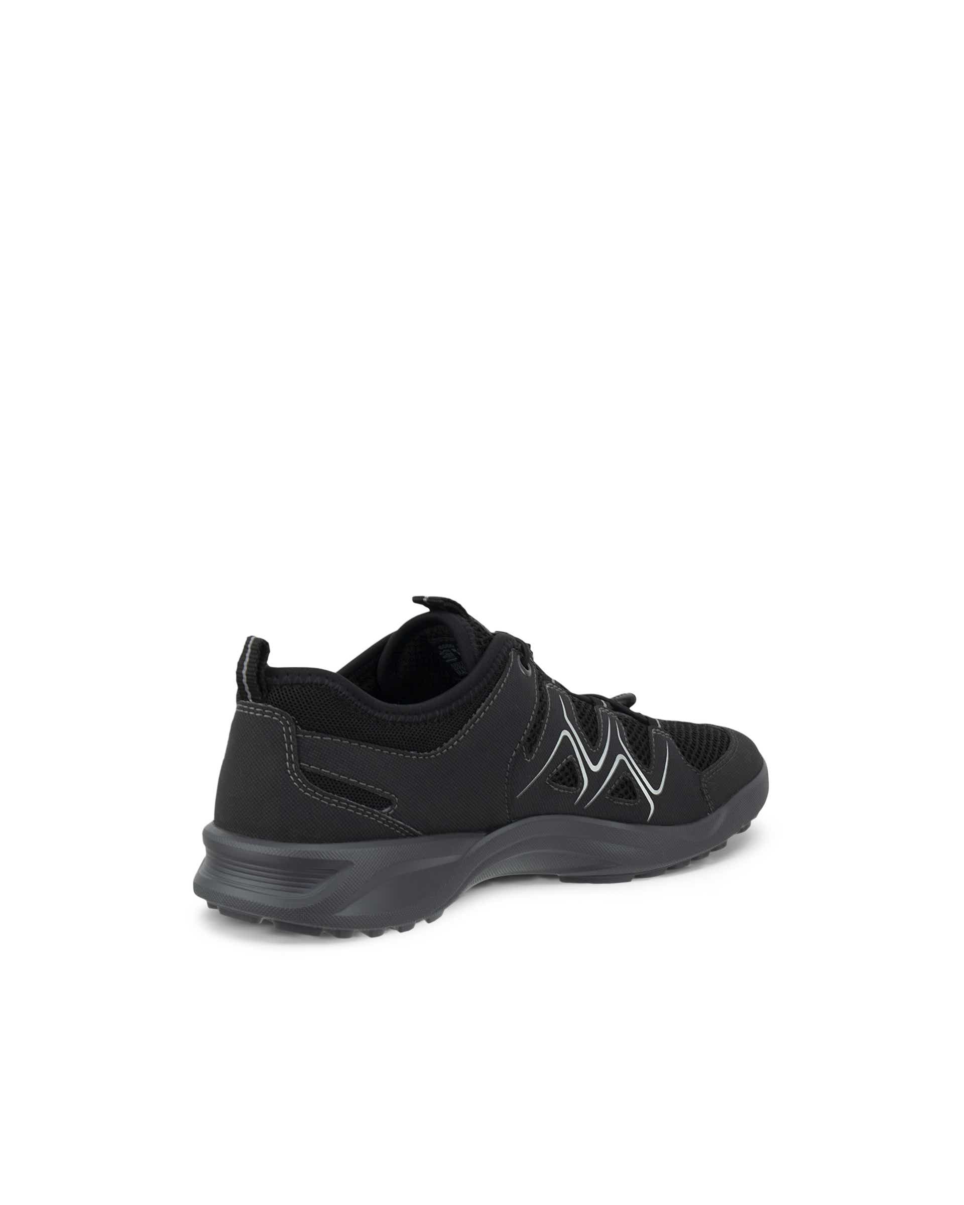 ECCO® Terracruise LT chaussures en cuir de plein air pour femme - Noir - Back
