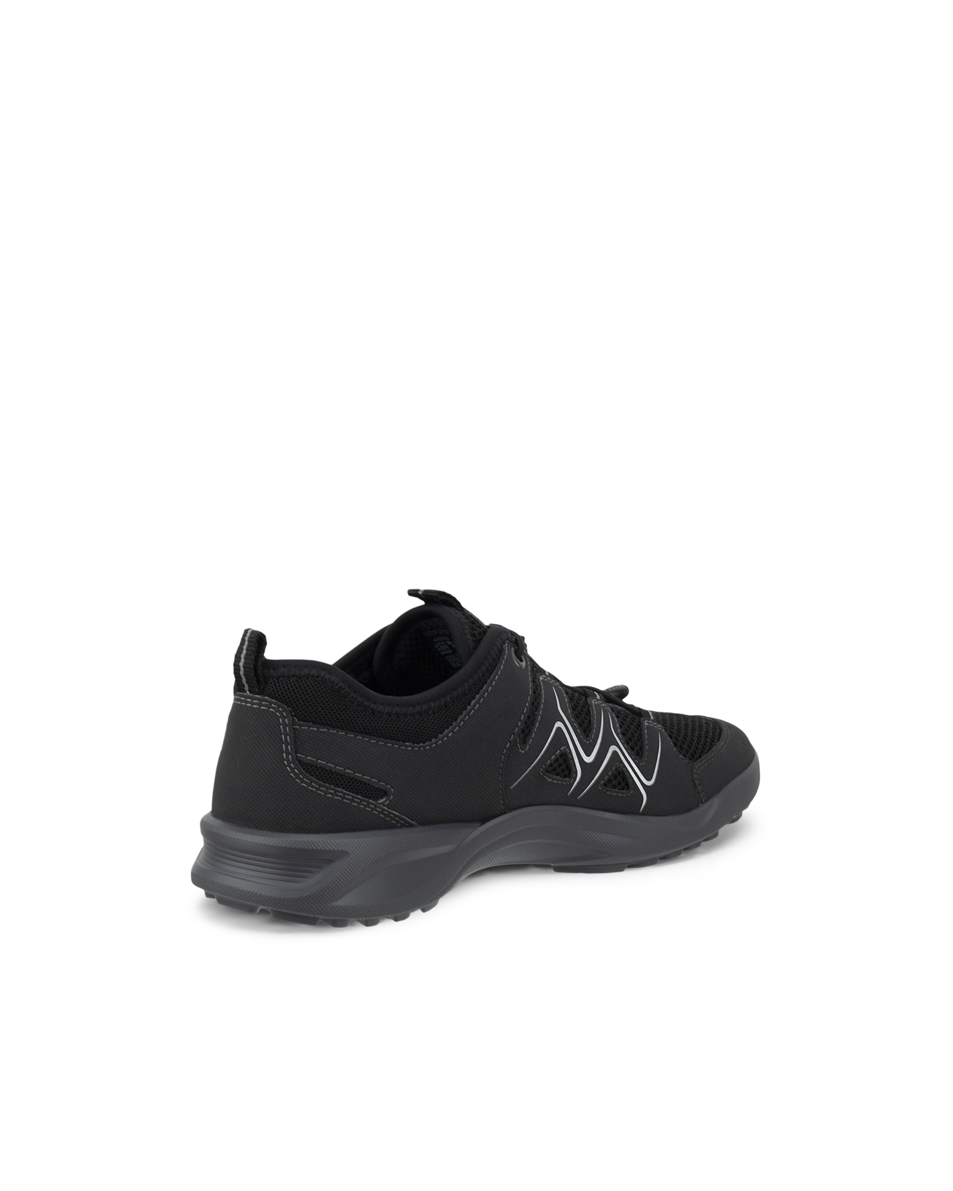 ECCO® Terracruise LT chaussures en cuir de plein air pour femme - Noir - Back