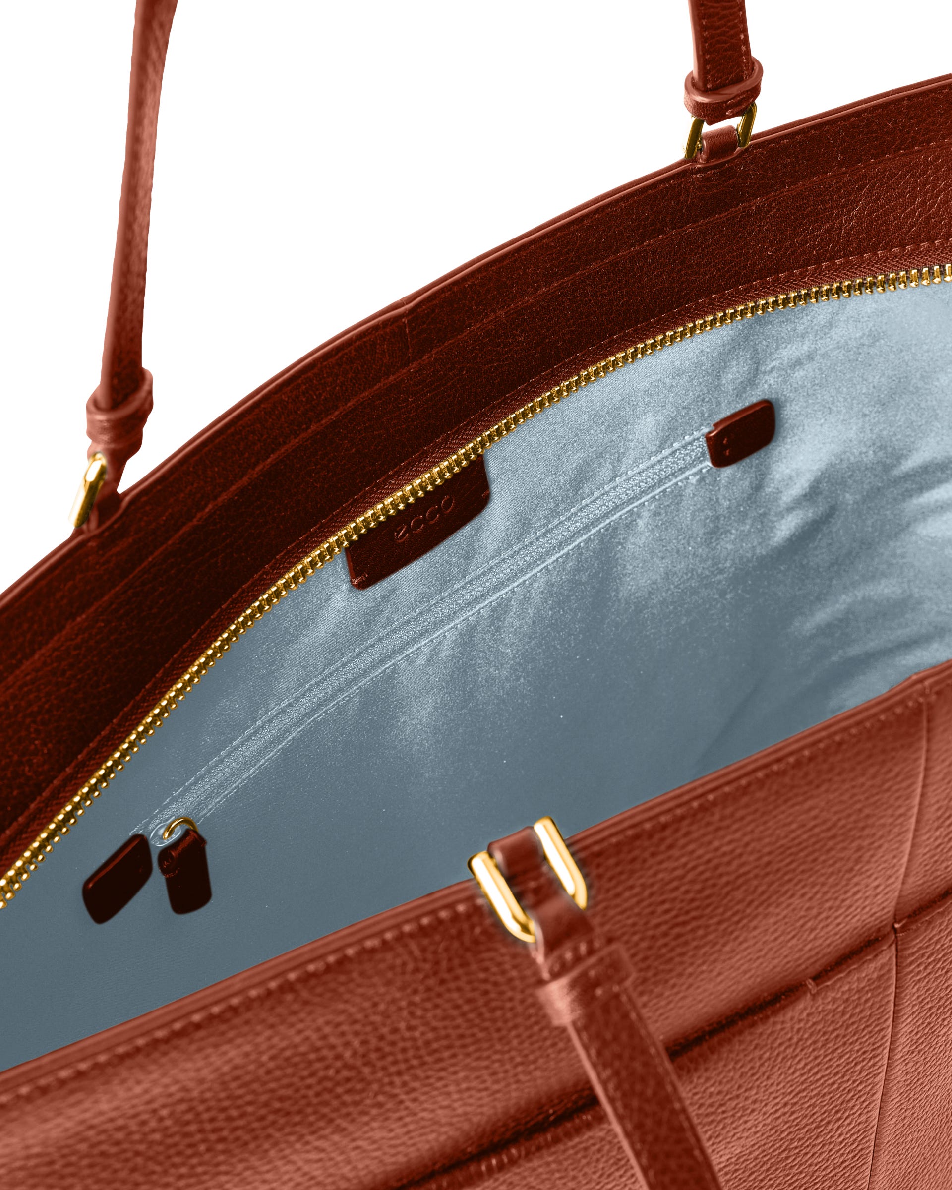 ECCO® ESSENTIAL TOTE EW dame tote bag skinn - Brun - Main