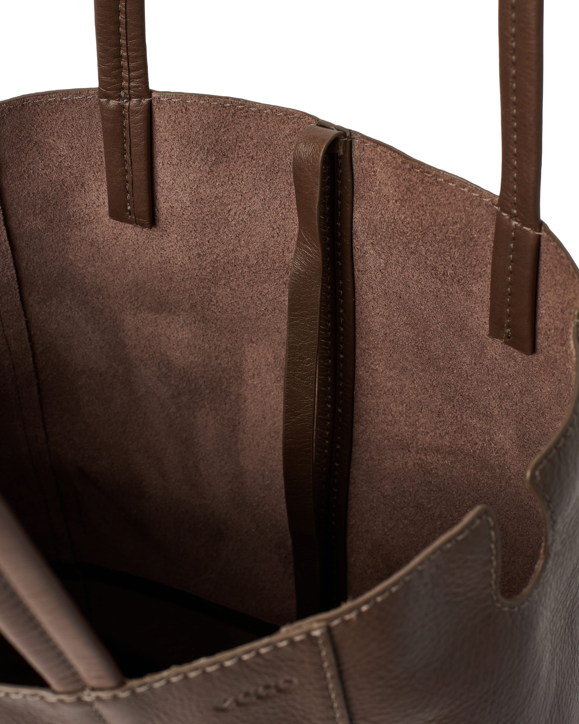 ECCO® AVEN TOTE dames leren shopper - Bruin - Main
