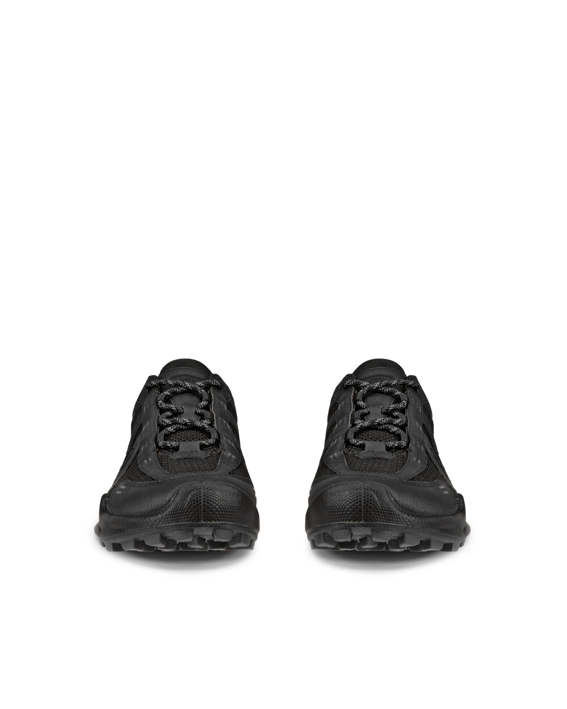ECCO BIOM C Trail メンズ テキスタイルアウトドアスニーカー - ブラック - Front pair