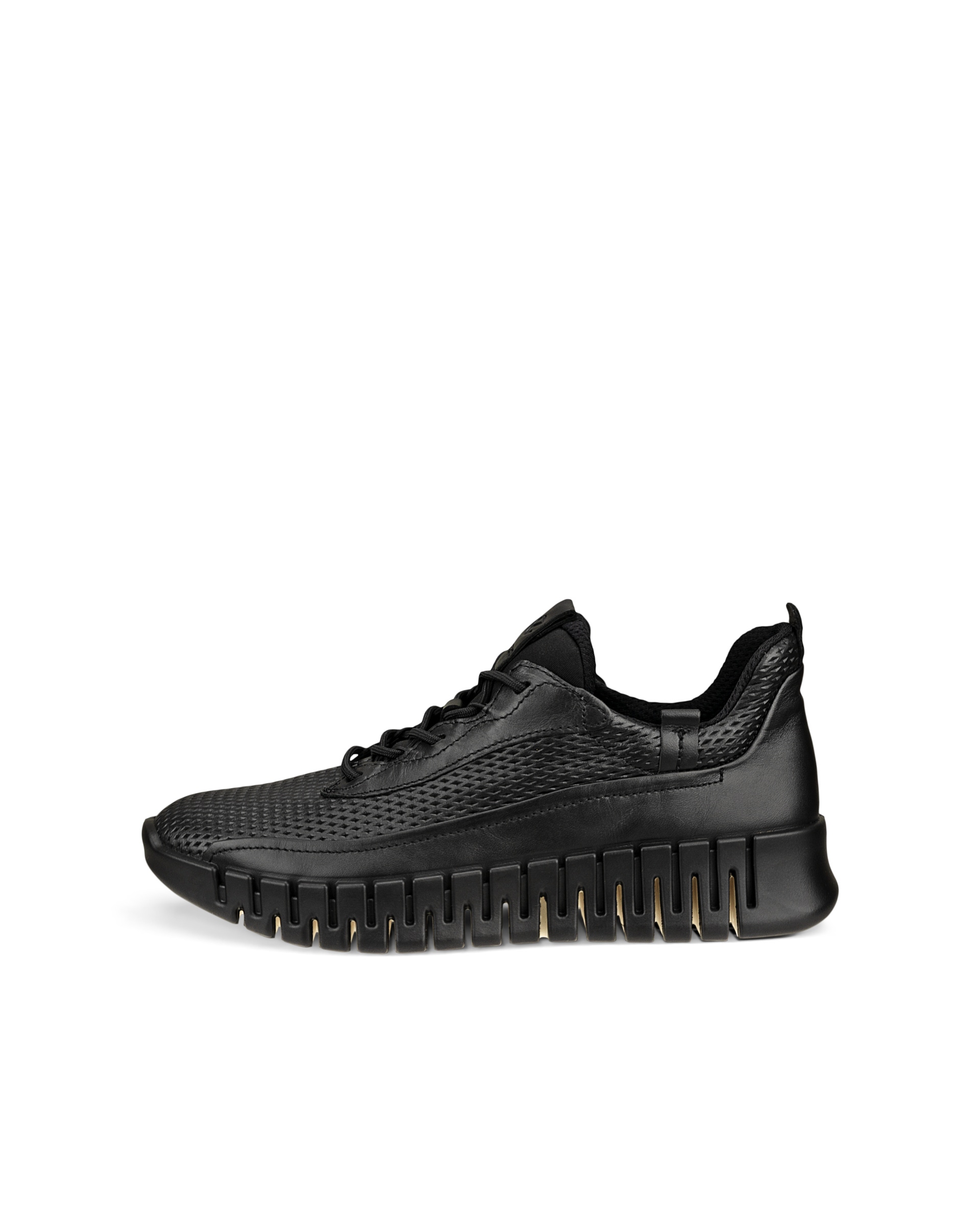 ●GETO BLACK / SOUTHERN 〜 Women's ECCO® Street 720 Leather Gore-Tex Sneaker | Black