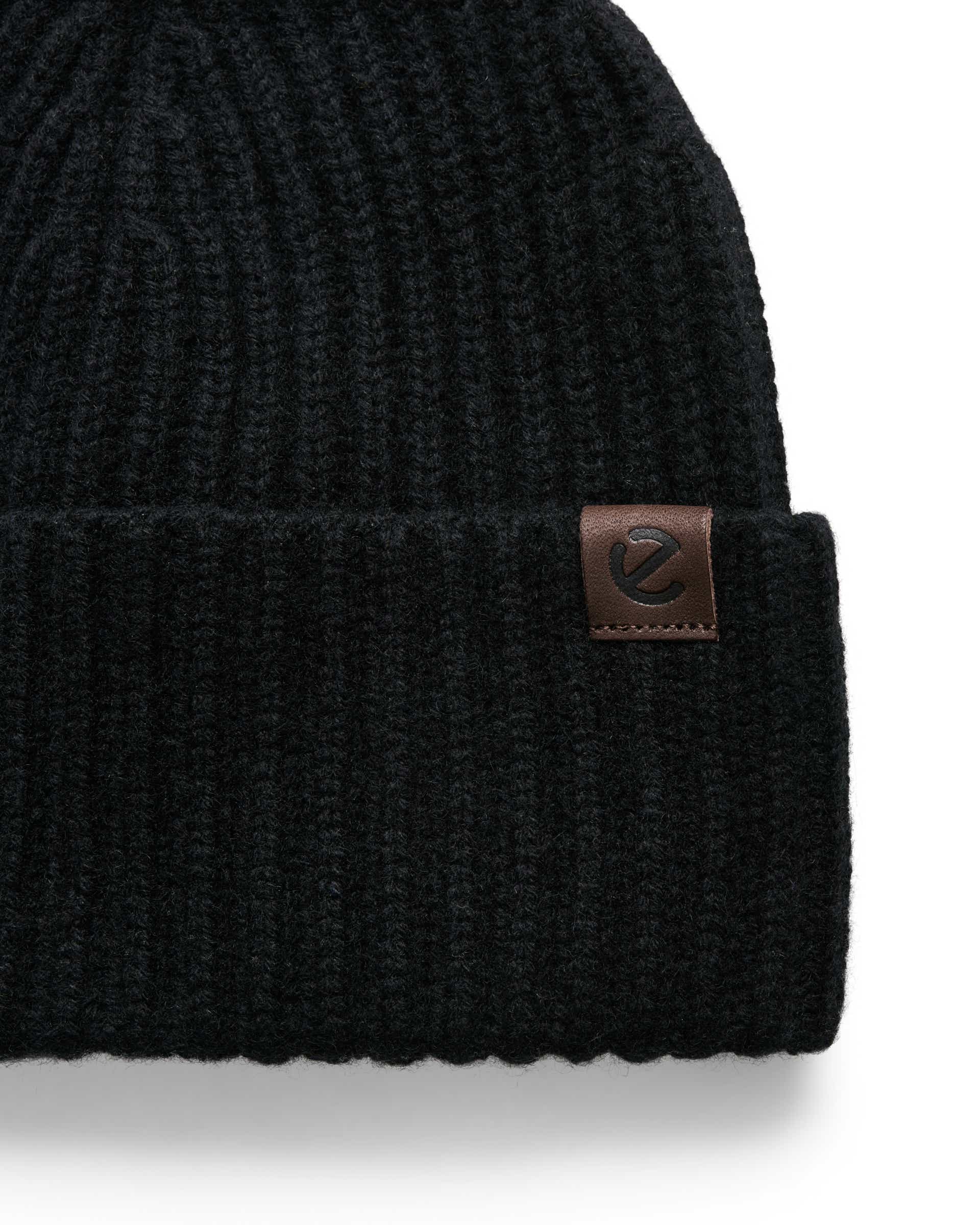 Pánska čiapka ECCO® Classic - Čierna - Detail-1